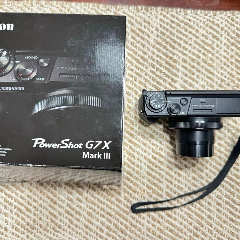 CANON G7x Mark III + accessoires