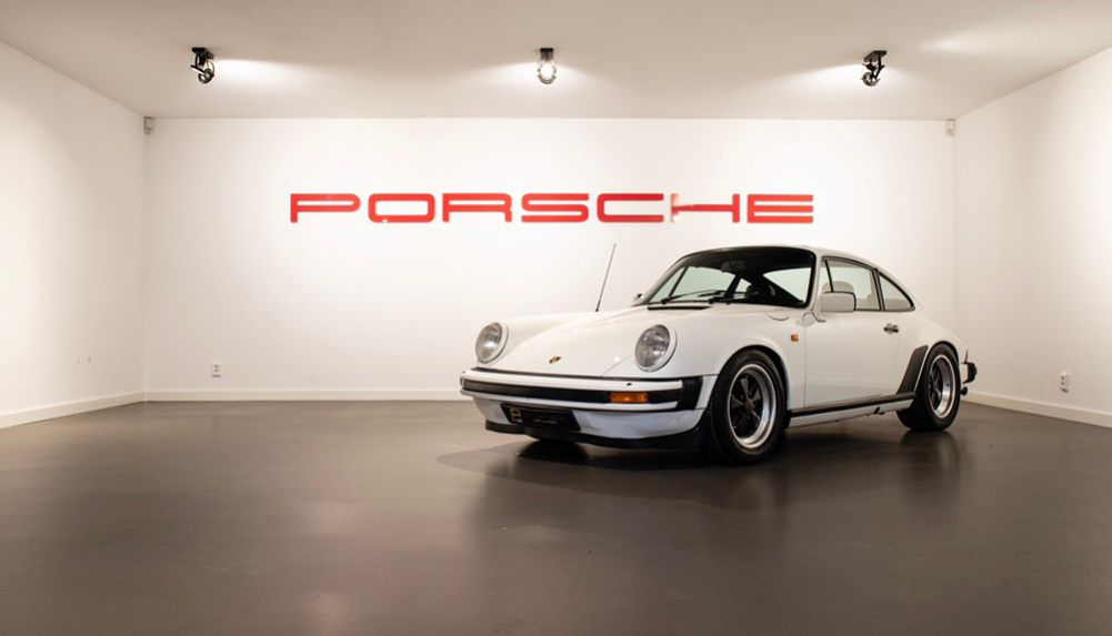 Porsche Logo Schriftzug Emblem Wanddeko XXL - Miniature 9
