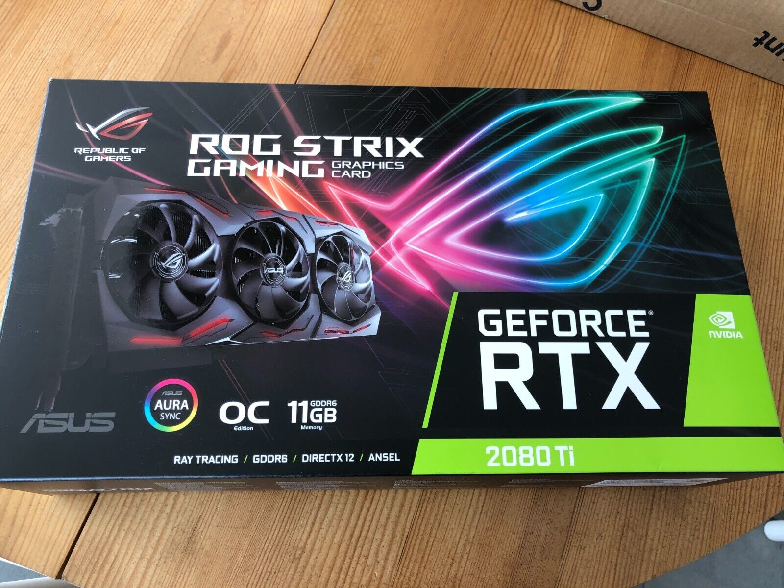 ASUS ROG Strix GeForce RTX 2080 Ti OC Edition 11Go GDDR6