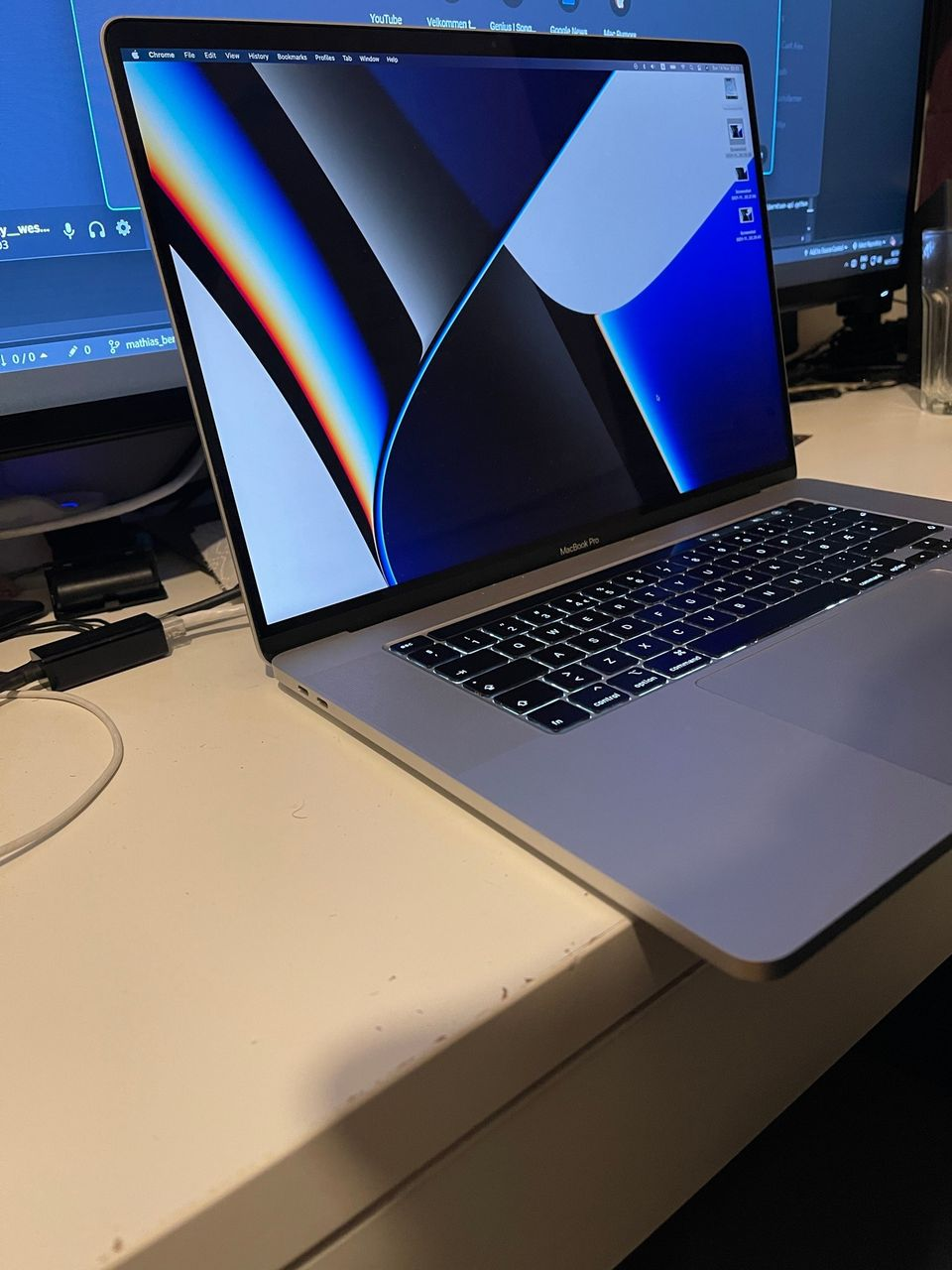 Macbook Pro 16" - 512Go, GRIS STELLAIRE