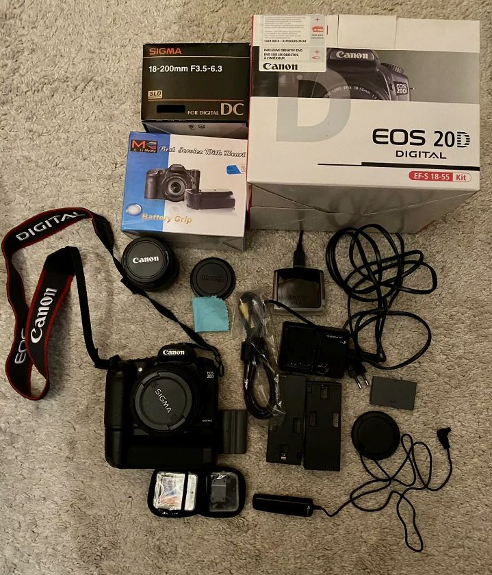 Canon EOS 20D 8.2MP Appareil Photo