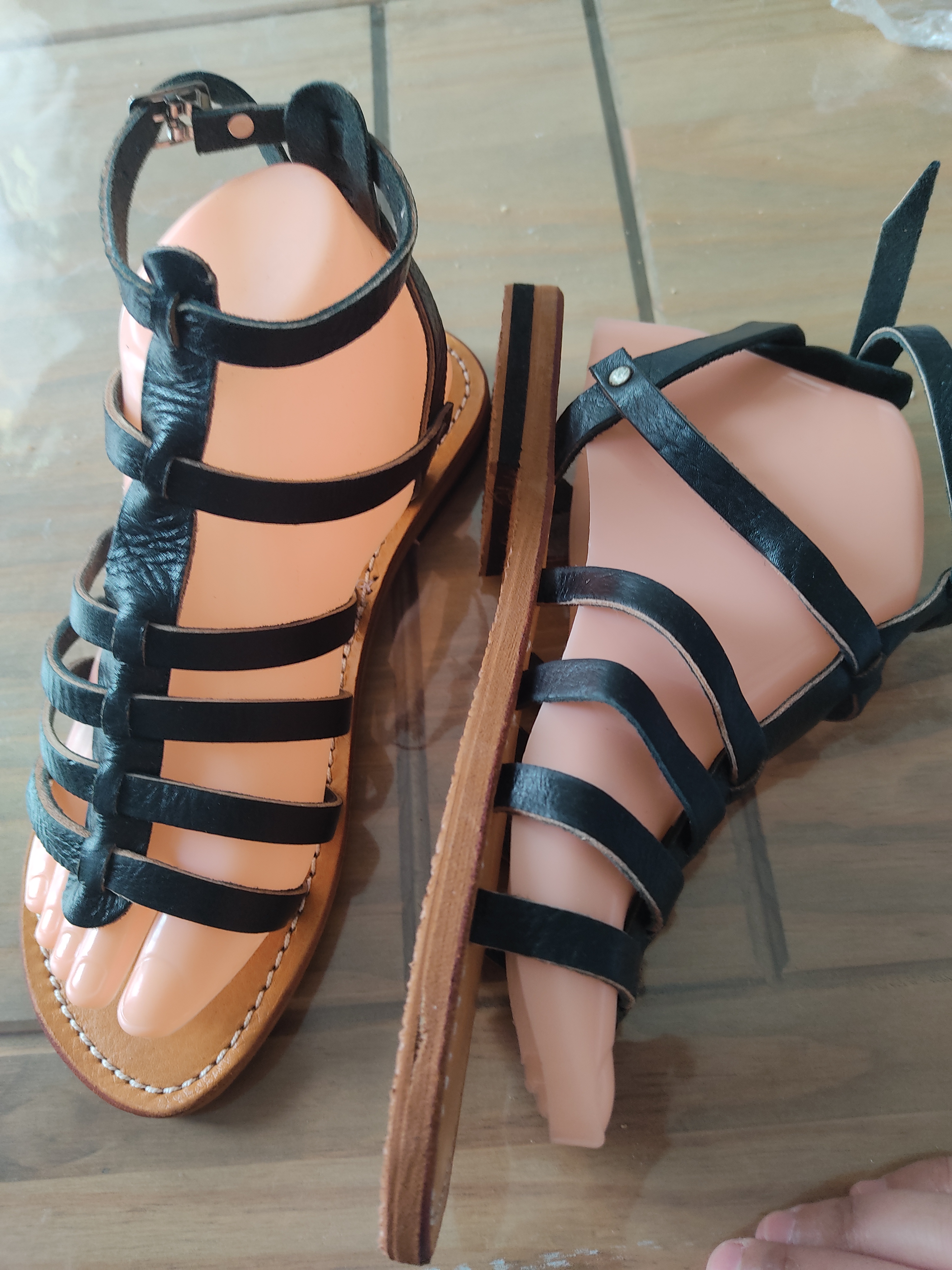 Sandales cuir