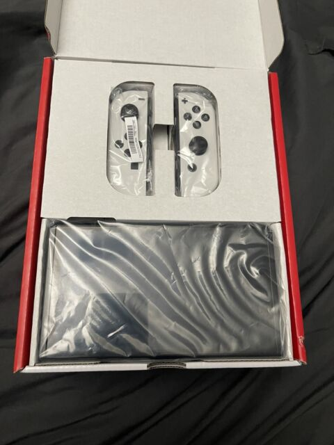 Console portable Nintendo Switch OLED modèle HEG-001 - 64 Go - Blanc