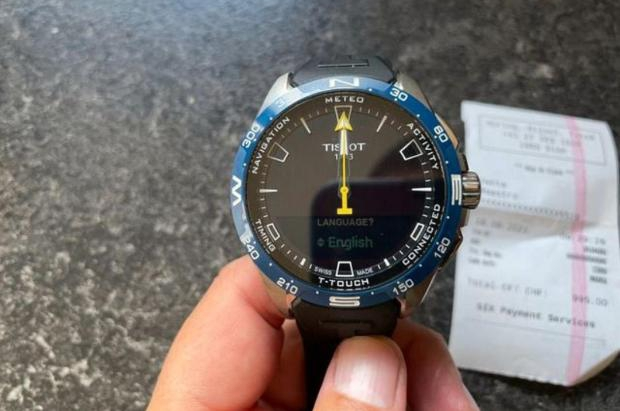 Tissot T-Touch Connect Édition Vierge Solaire Montre connectée à écran tactile Tissot
