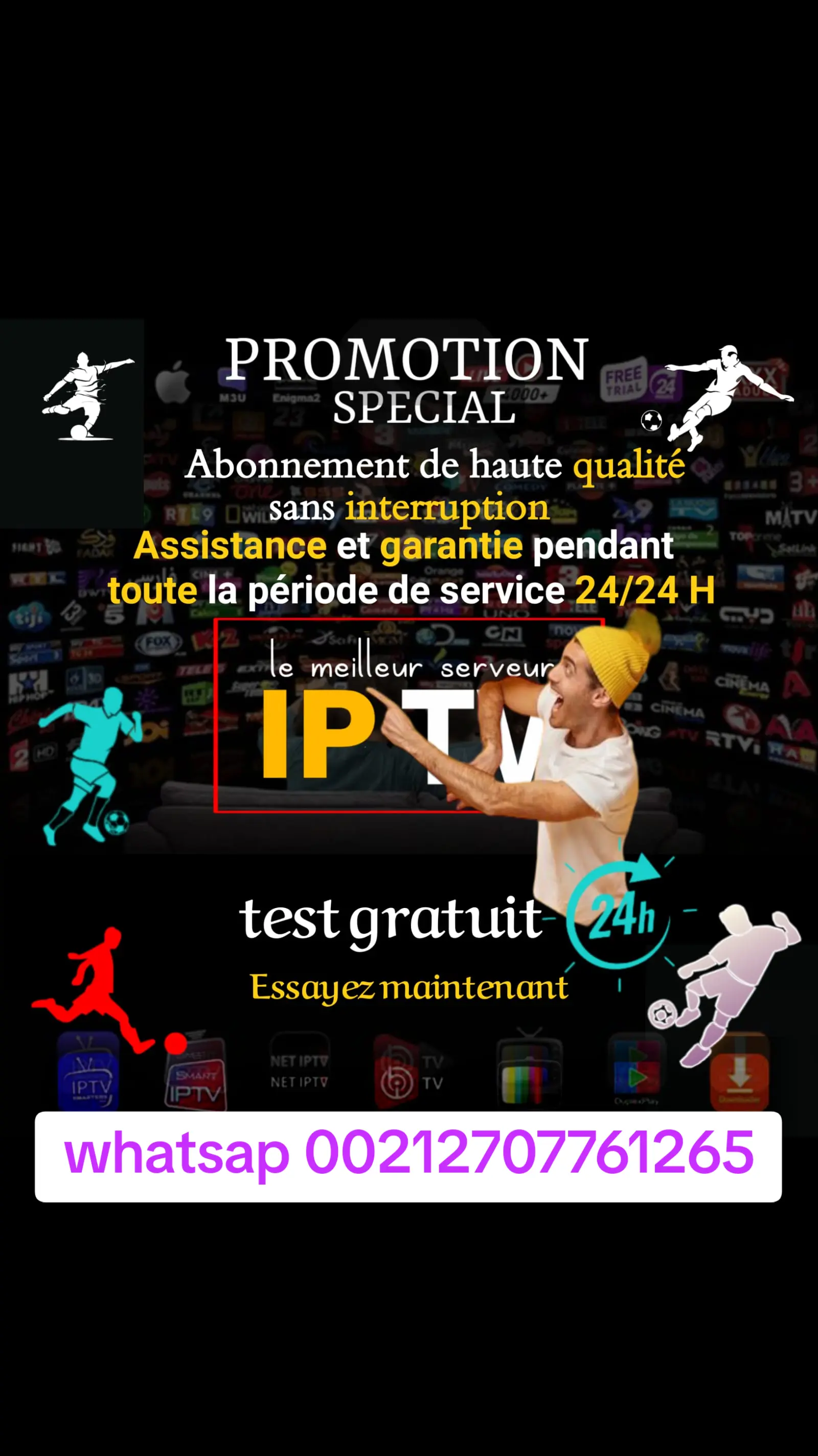 Abonnement IPTV 4K Premium