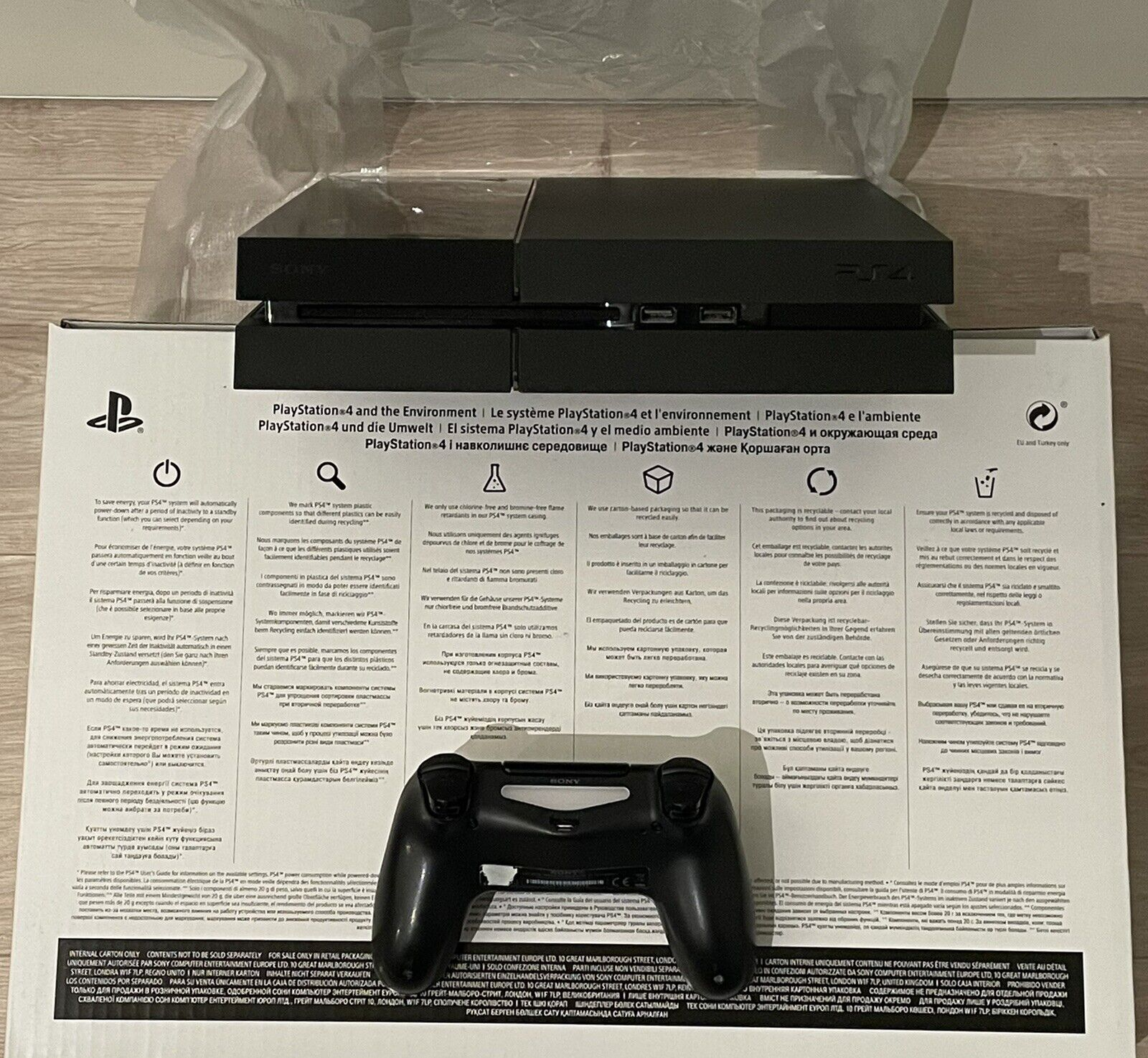 SONY PlayStation 4 Konsole PS4 Spielkonsole 500GB schwarz - Miniature 4