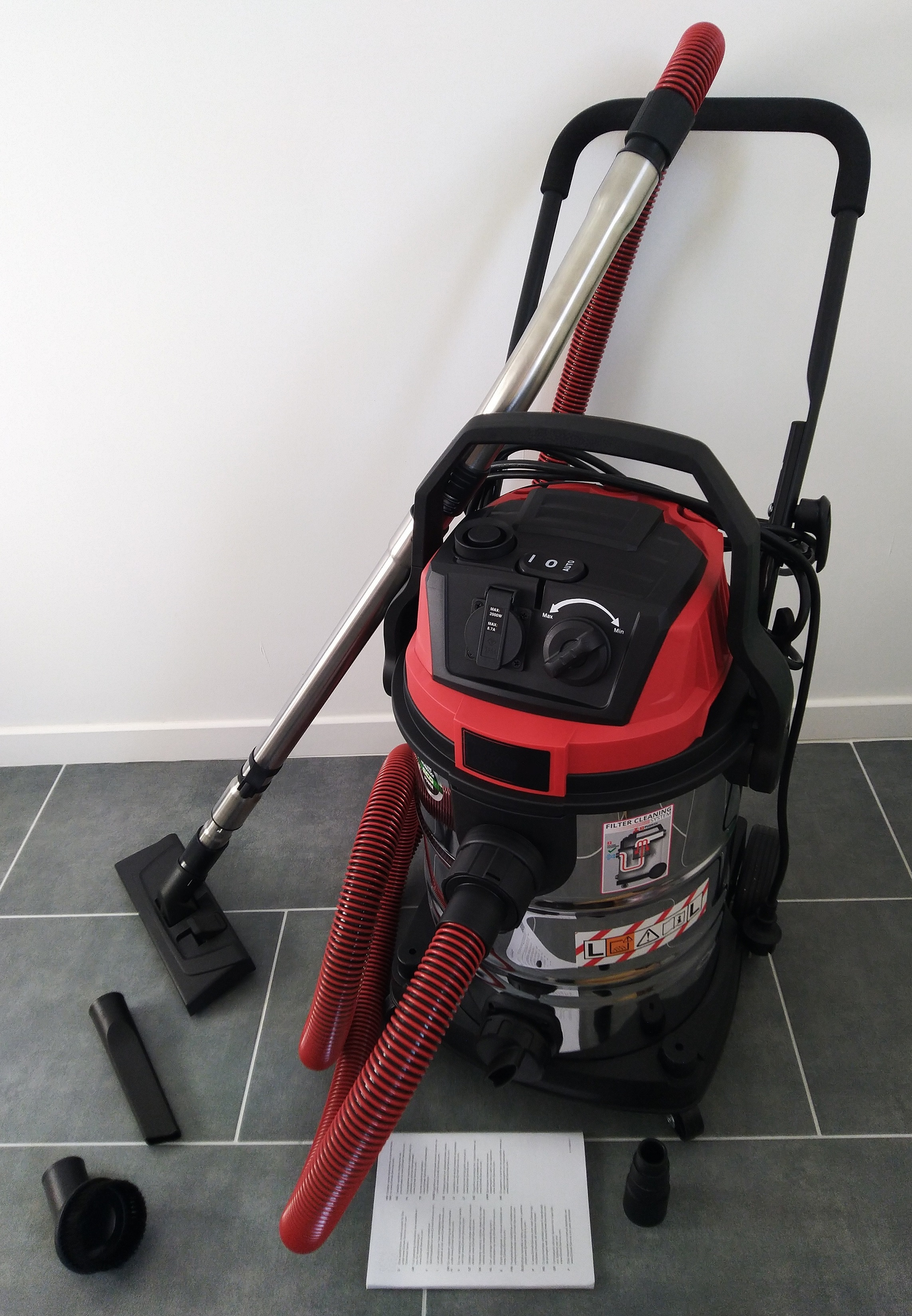 Location aspirateur de chantier, à plâtre et autres poussières fines