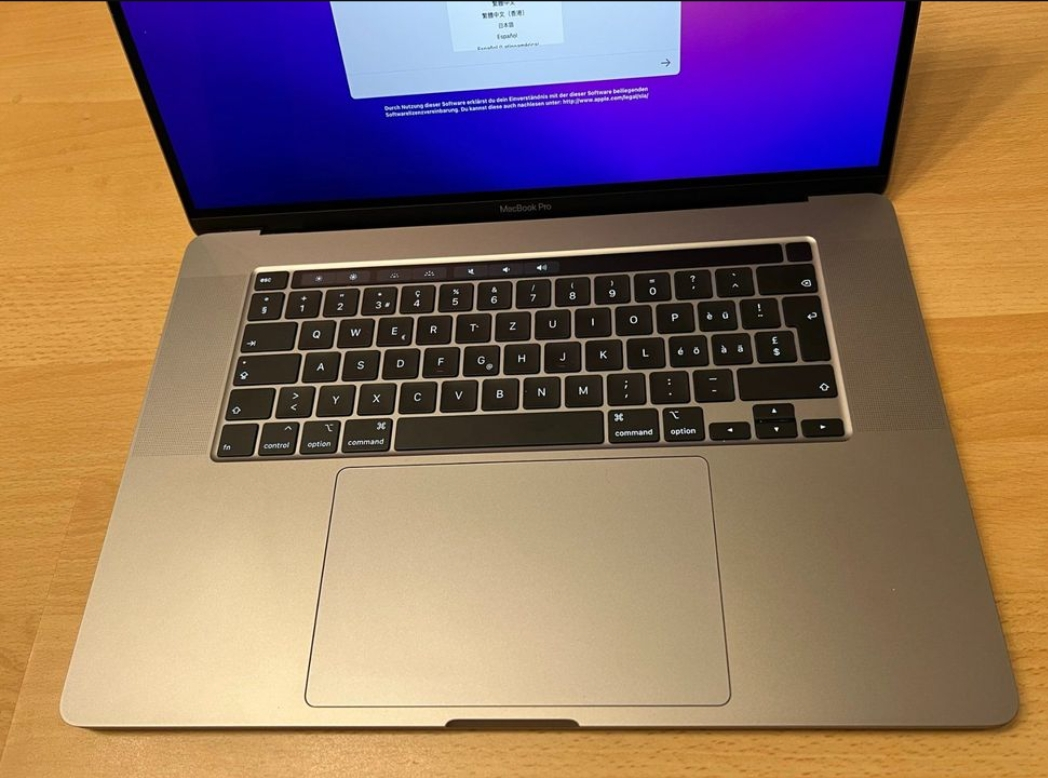 MacBook Pro 16" TouchBar 16GB 1TB *neuwertig* mit Garantie