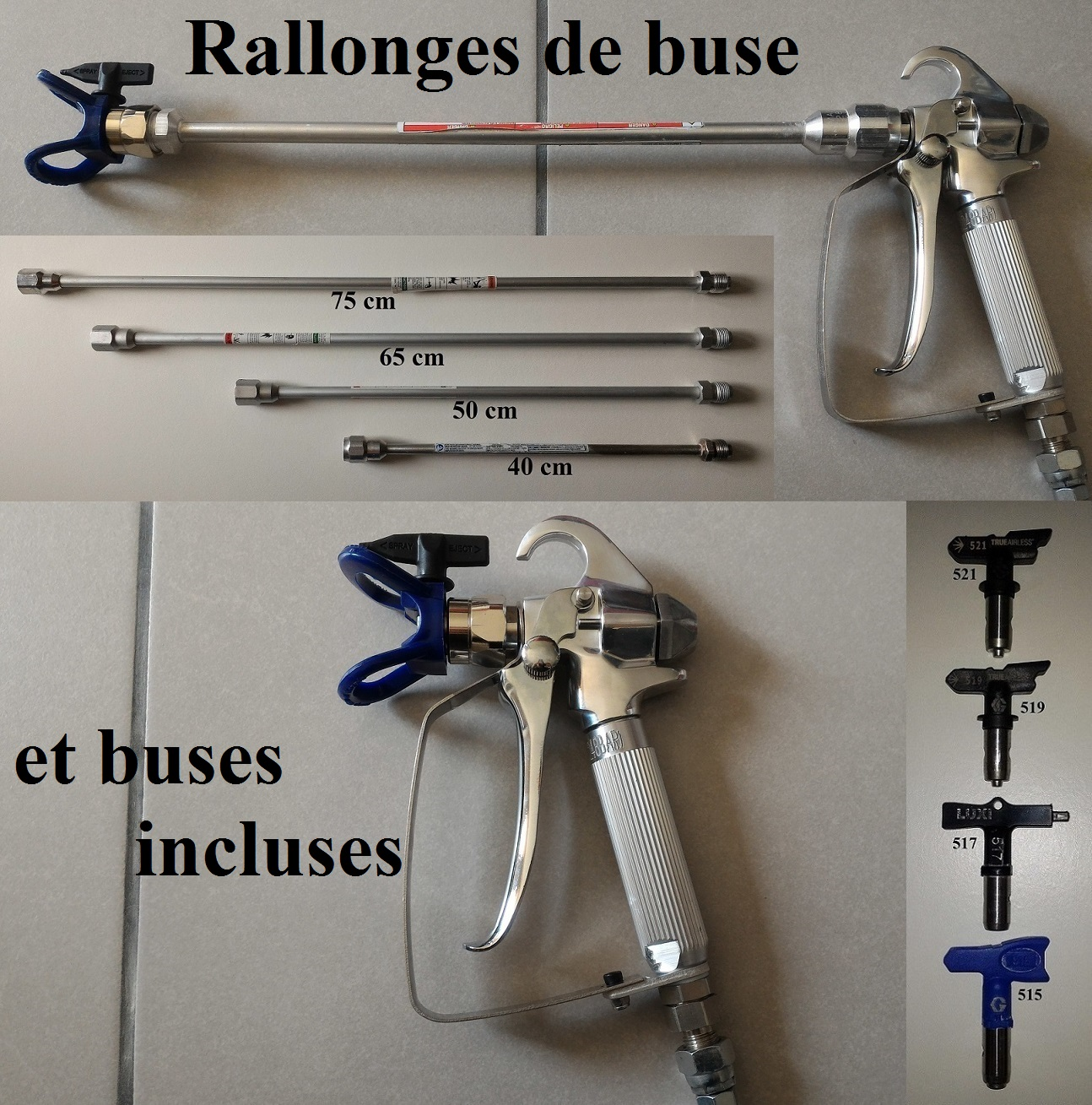 Location station de peinture airless haute pression - Miniature 2