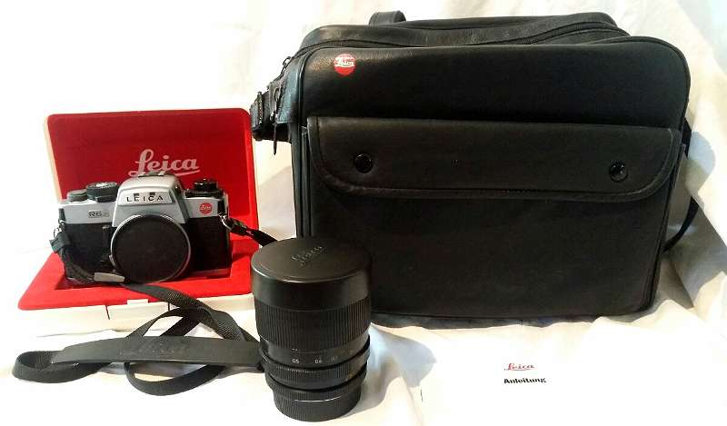 Leica R6.2 avec objectif et sac Leica