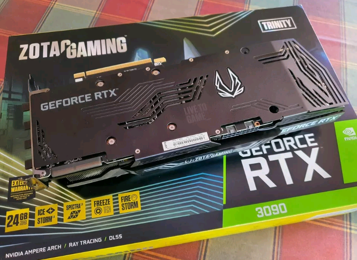 Carte graphique ZOTAC GAMING GeForce RTX 3090 Trinity 24 Go GDDR6X