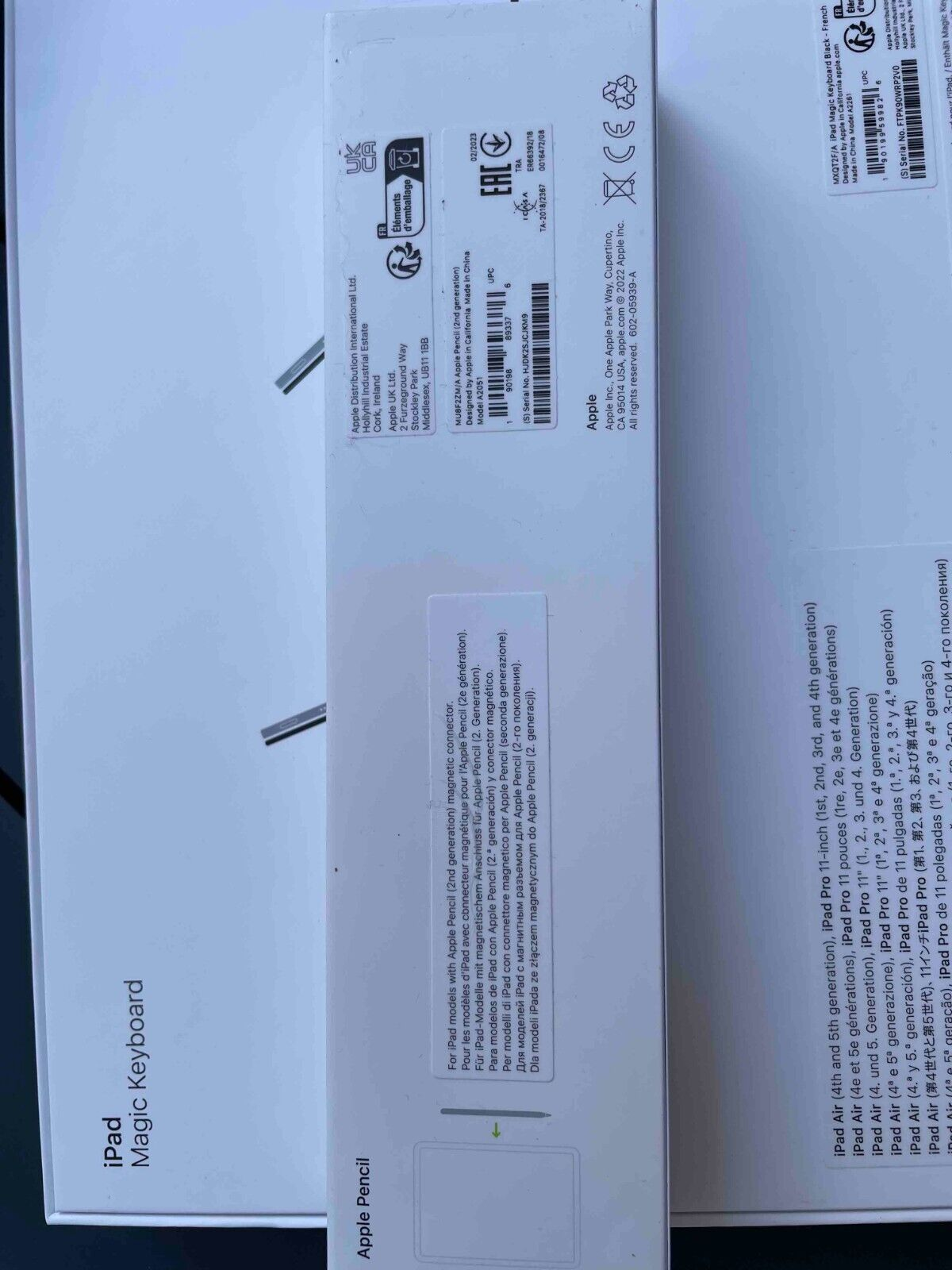 ipad pro 11 512 Go Wifi + Cellular + Magic Keyboard + Apple Pencil
