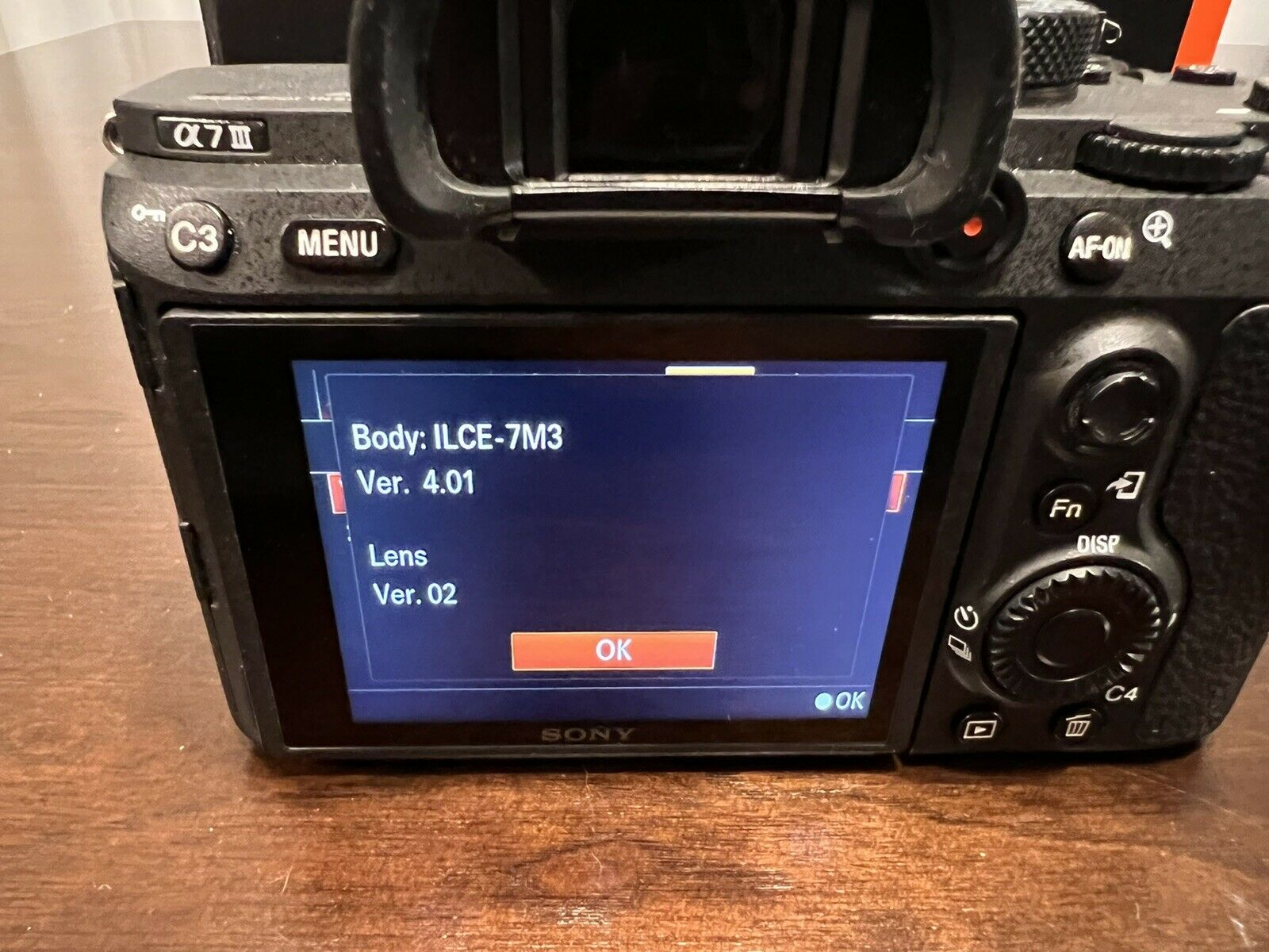 Sony Alpha A7III appareil photo numérique Excellent