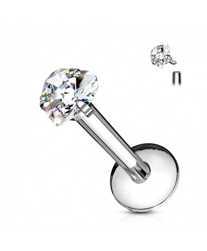 Piercing Labret contour Levre Strass coeur Broche monroe medusa madona contour bouche