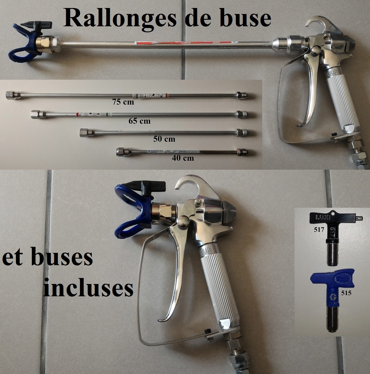 Location station de peinture airless haute pression
