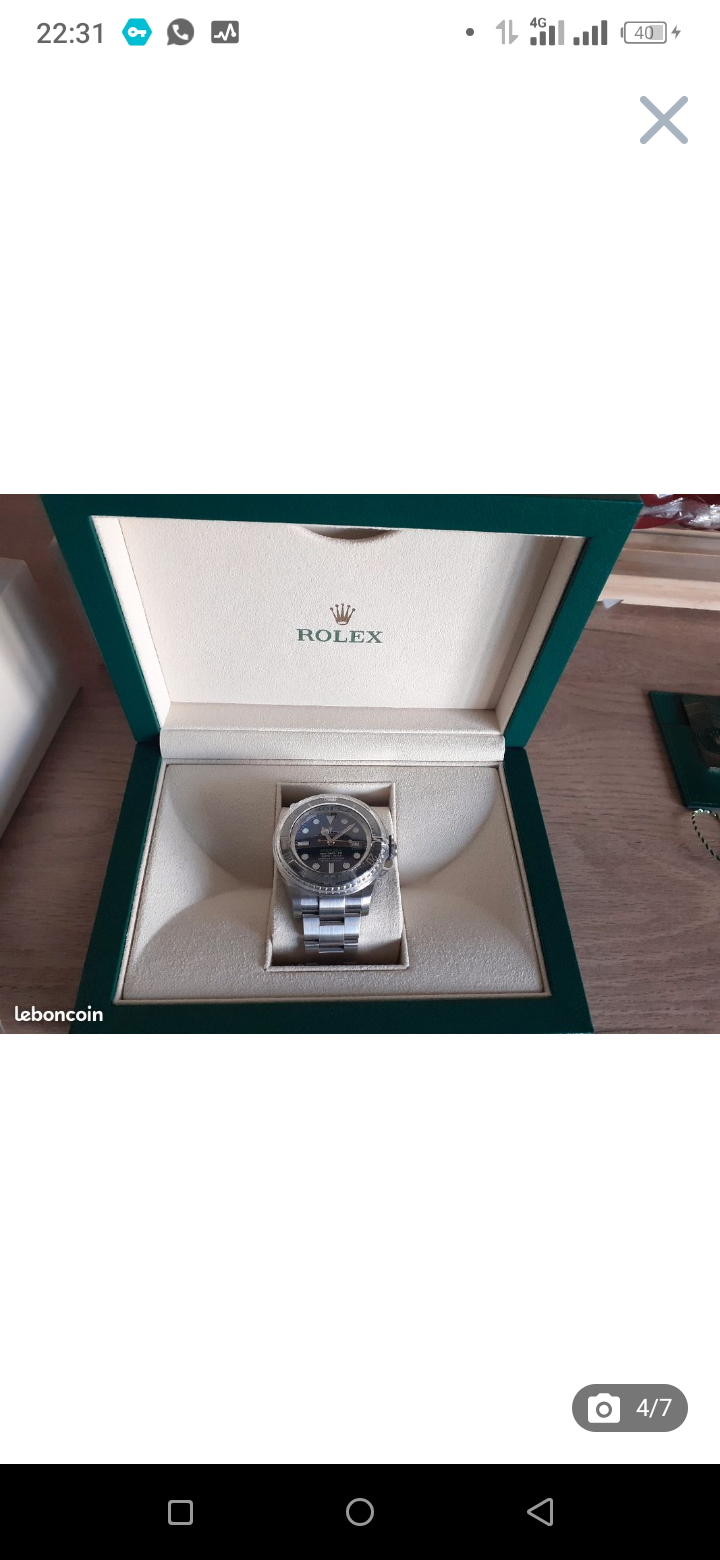 Montre Rolex à vendre avec garantie