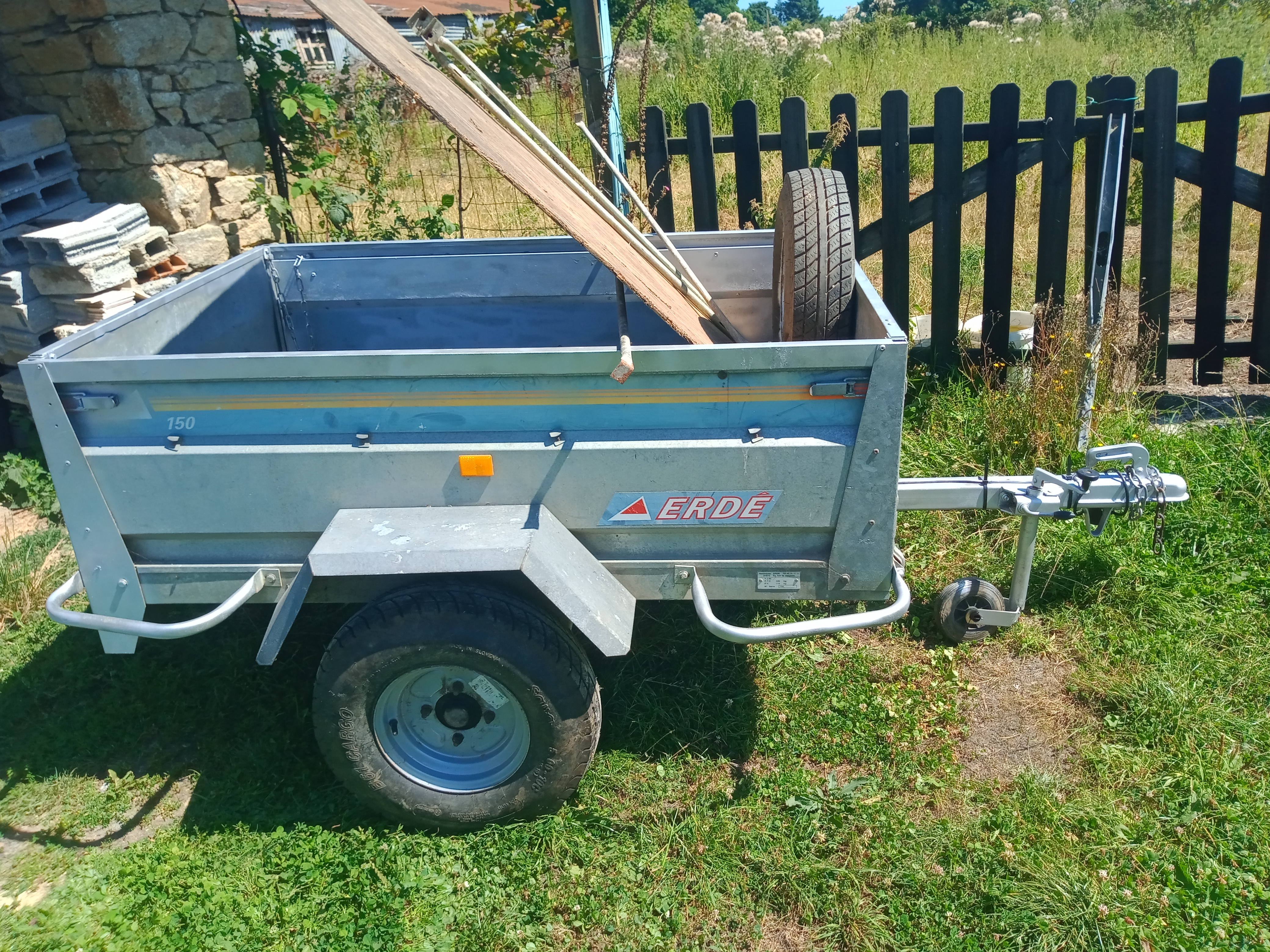 Remorque Erde 150 à vendre