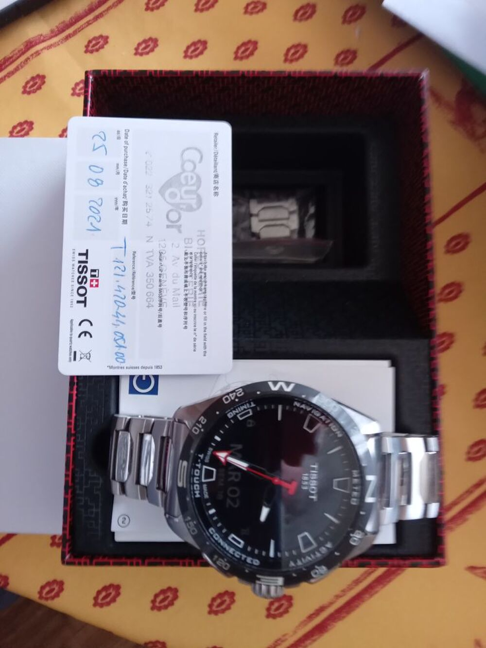 Tissot - T-Touch Solar Connect - T121.420-44.051.00 - Unisex -