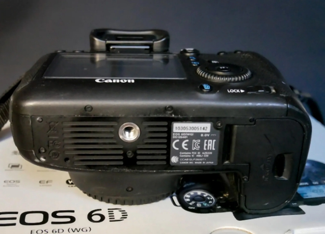 Camera canon eos 6d digital slr camera, 10320 clicks, in very good condition - Miniature 5