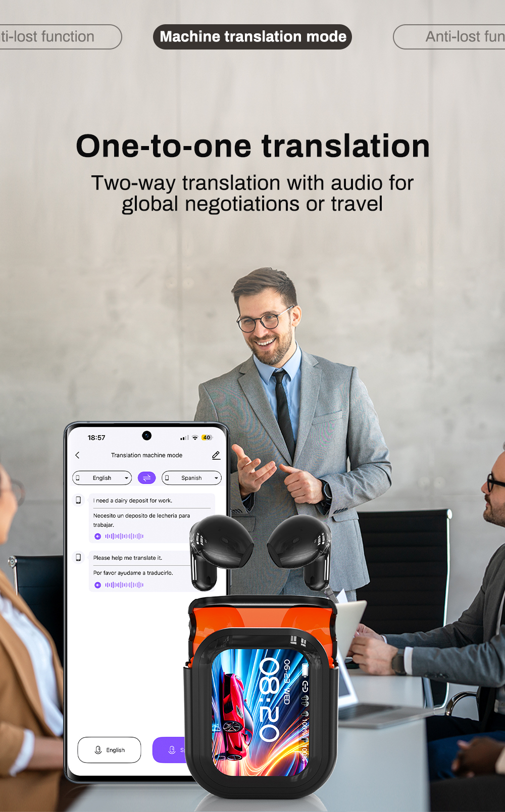 Traducteur HTC Bluetooth 6.0 neuf - Miniature 4