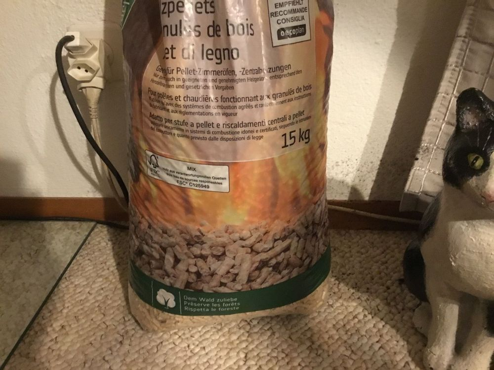 Pellets de 1060 kg dans des sacs de 15 kg
