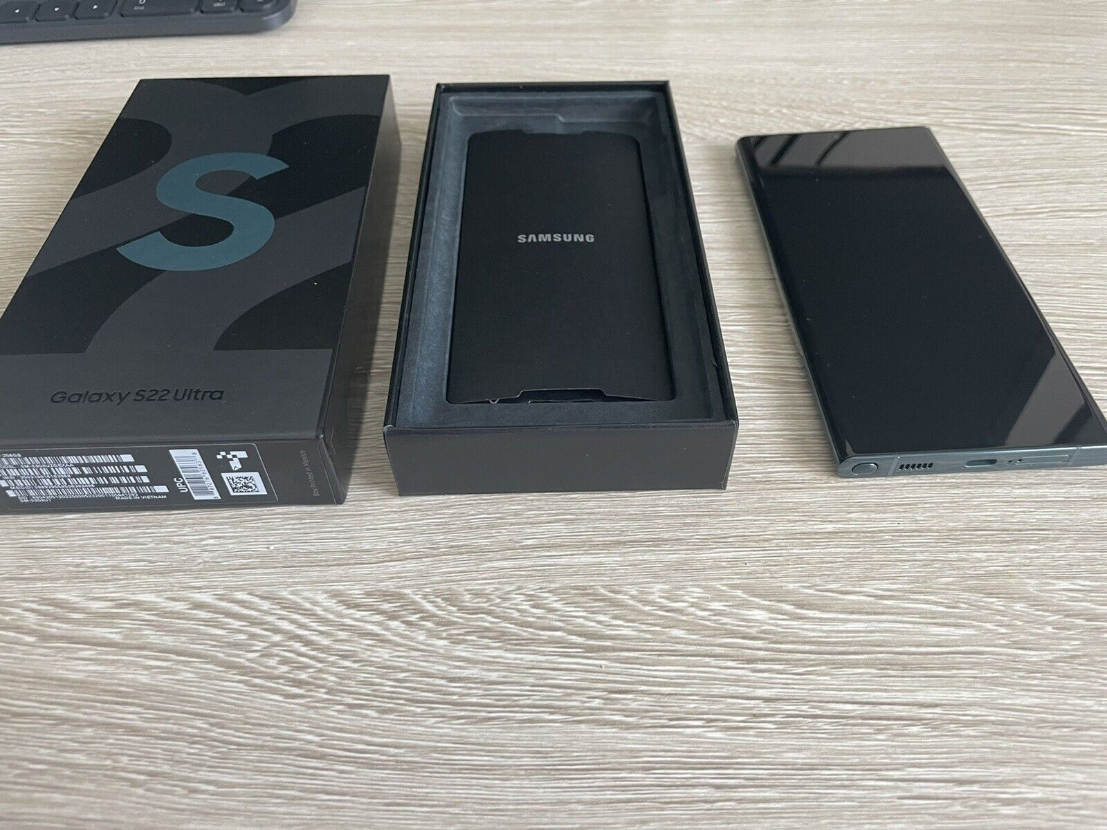 Samsung Galaxy S22 ultra Vert