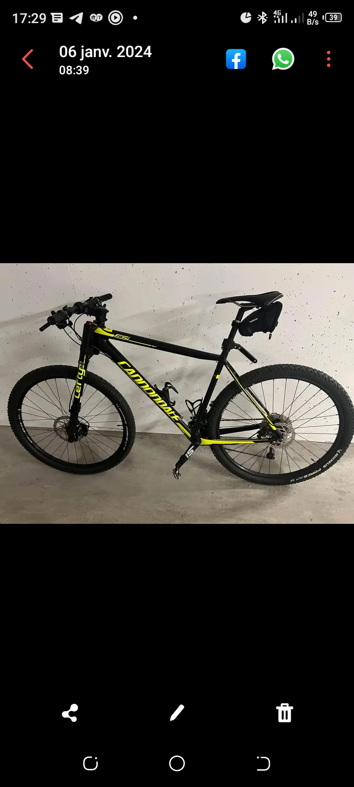 Vilo VVT cannondale état neuf