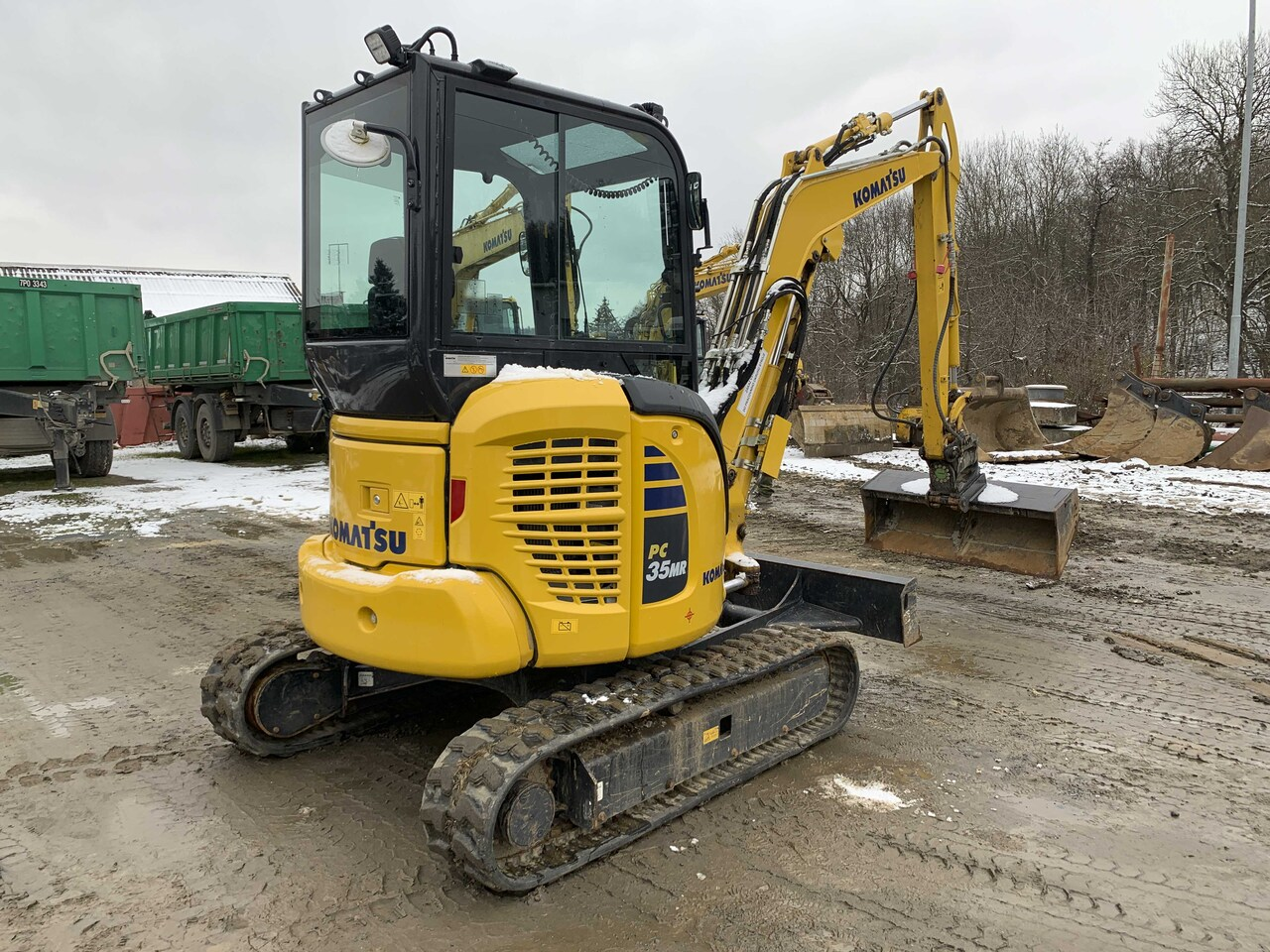 Komatsu PC 35MR-5 MINI PELLE
