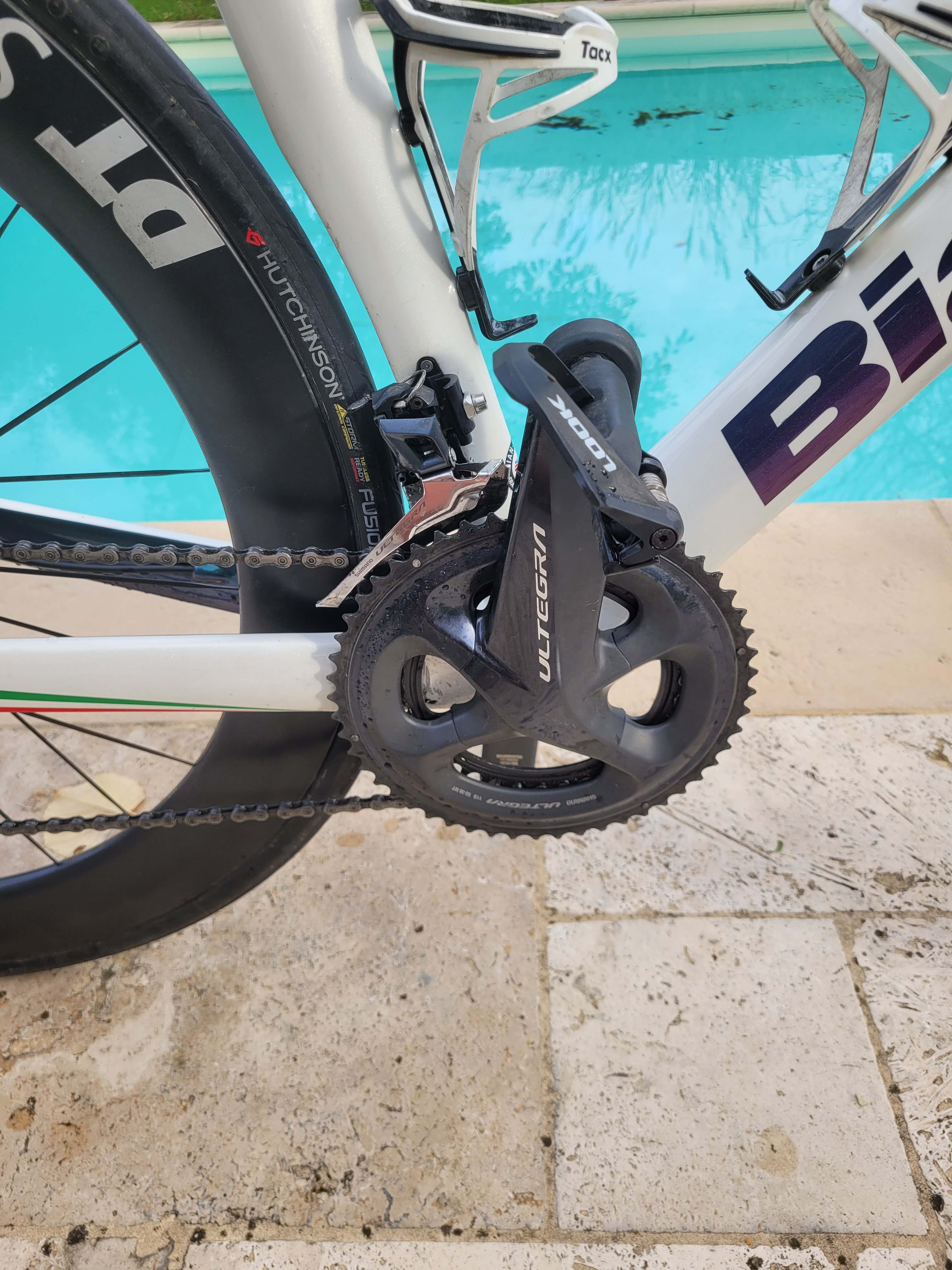 Vélo Bianchi ARIA ULTEGRA Blanc 2020 en Vente - Miniature 5