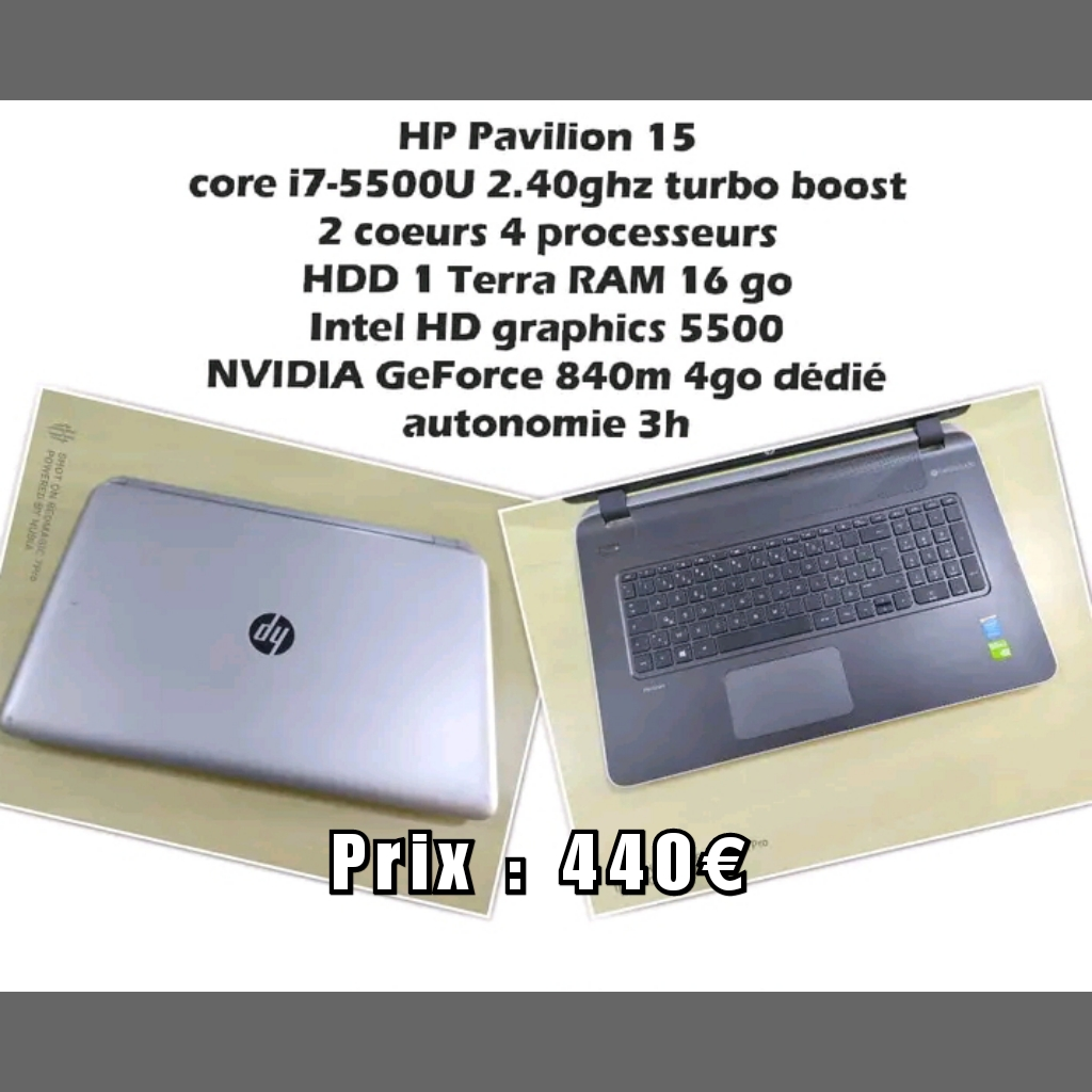 Ordinateur a vendre