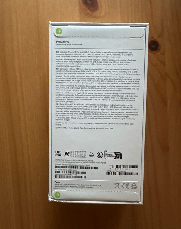 IPHONE 15 Pro 128G Neuf