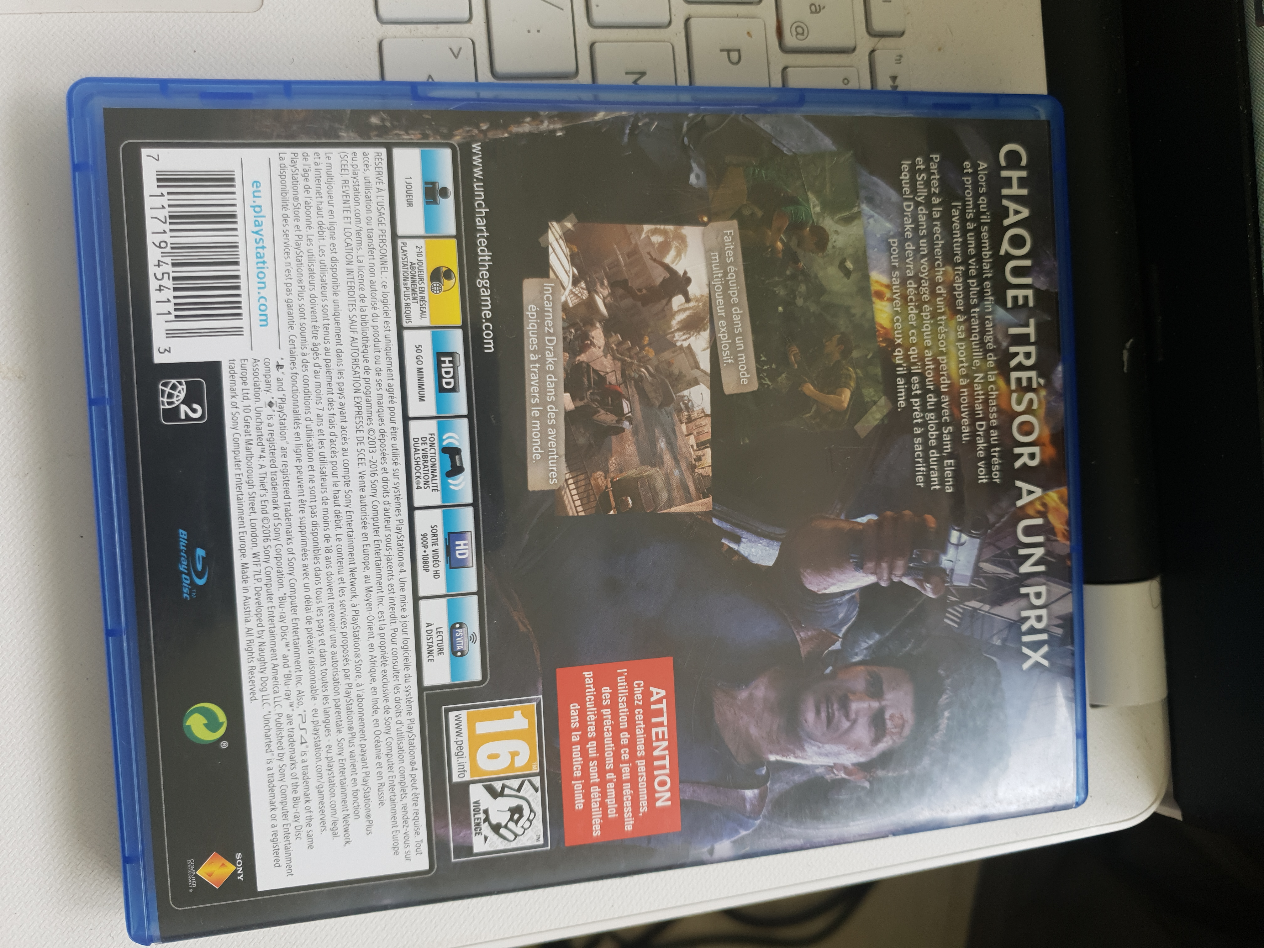 Jeu Ps4 Uncharted 4 - Miniature 2