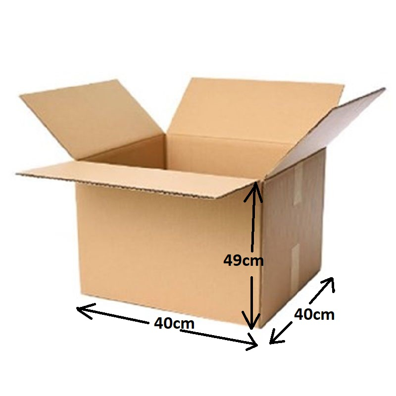 Lots de cartons pour déménagement ou stockage