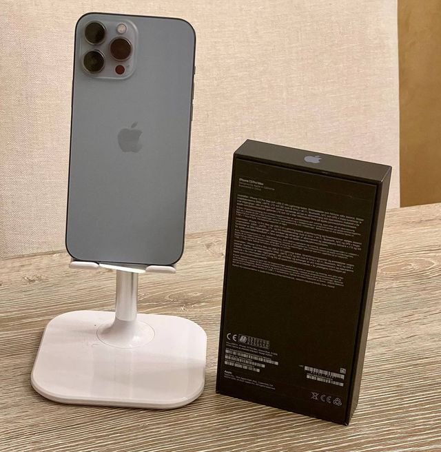 iPhone 13 Pro Max 512 Go 5G Sierra Blue comme neuf + reçu - Photo 1
