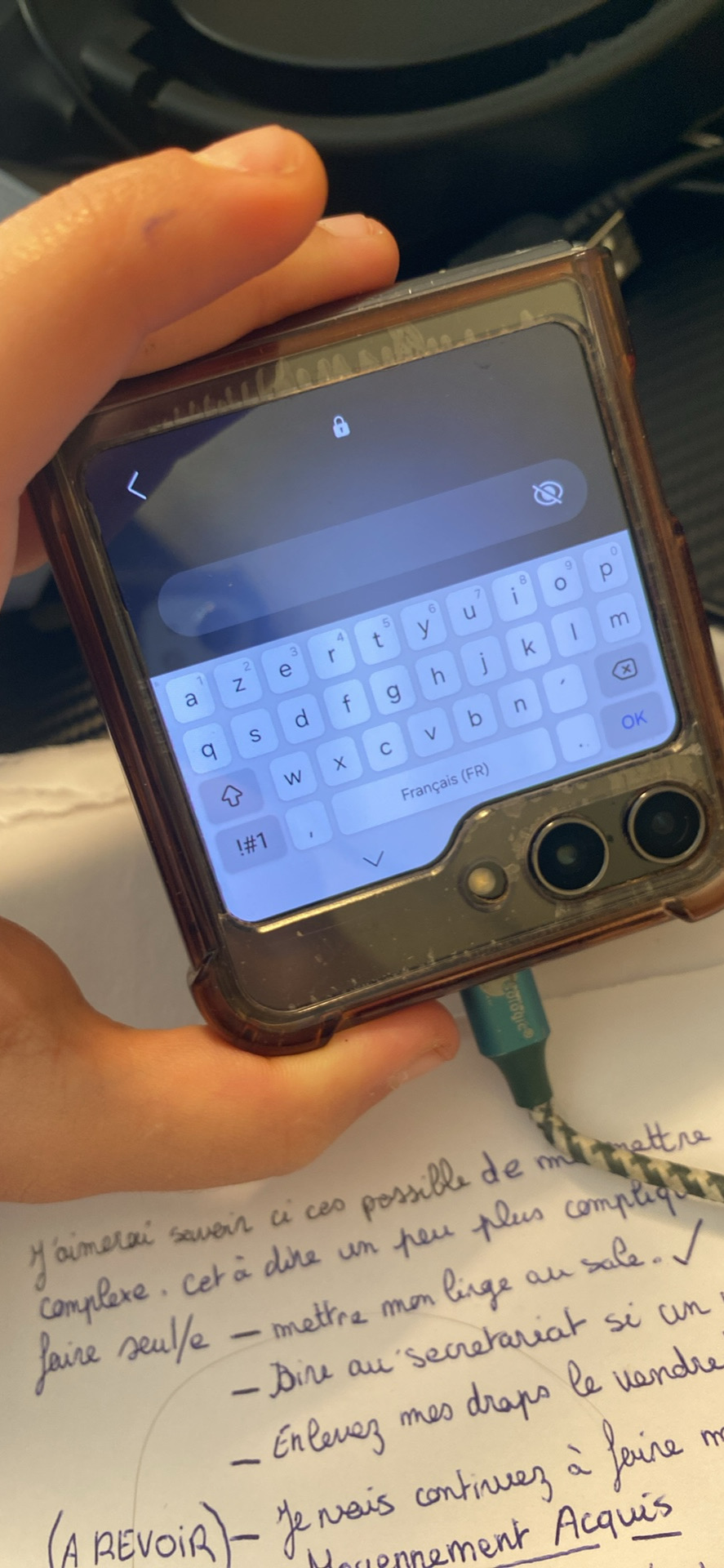 Echange un Samsung z flip 5