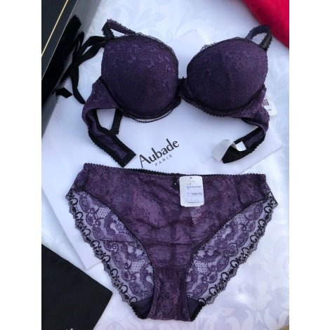 ENSEMBLE, PARURE LINGERIE Aubade  95  - État neuf