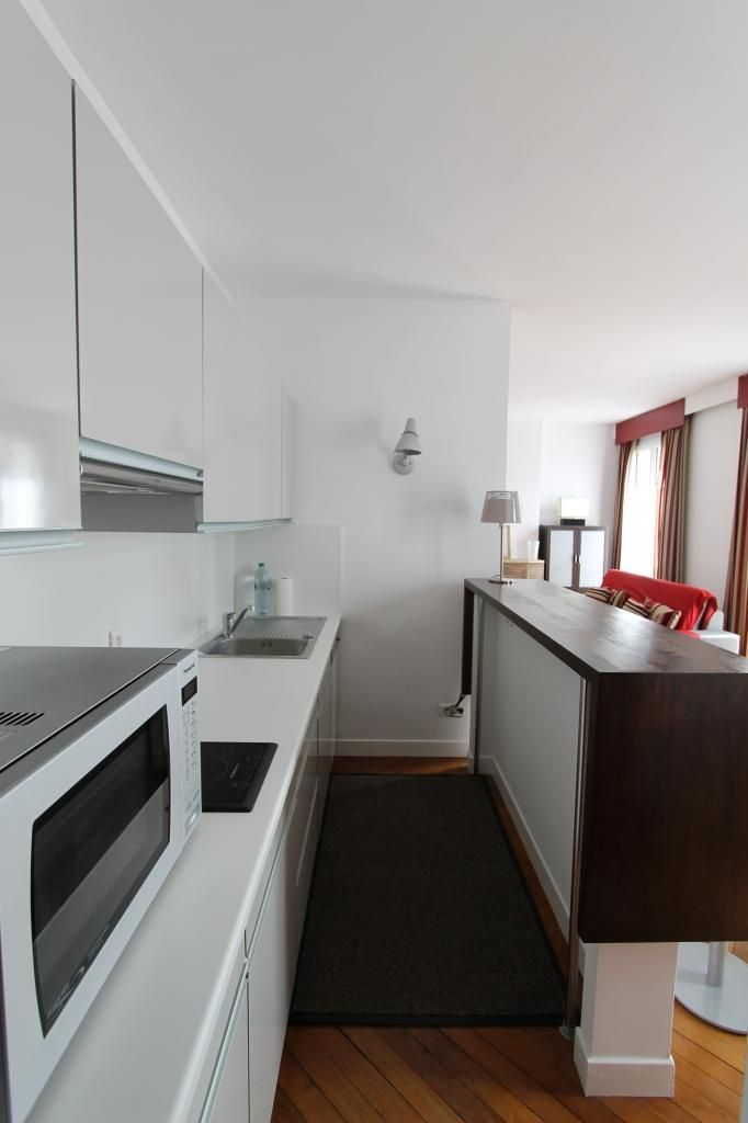 Appartement meublé 1 pièce avec petit extérieur privatif