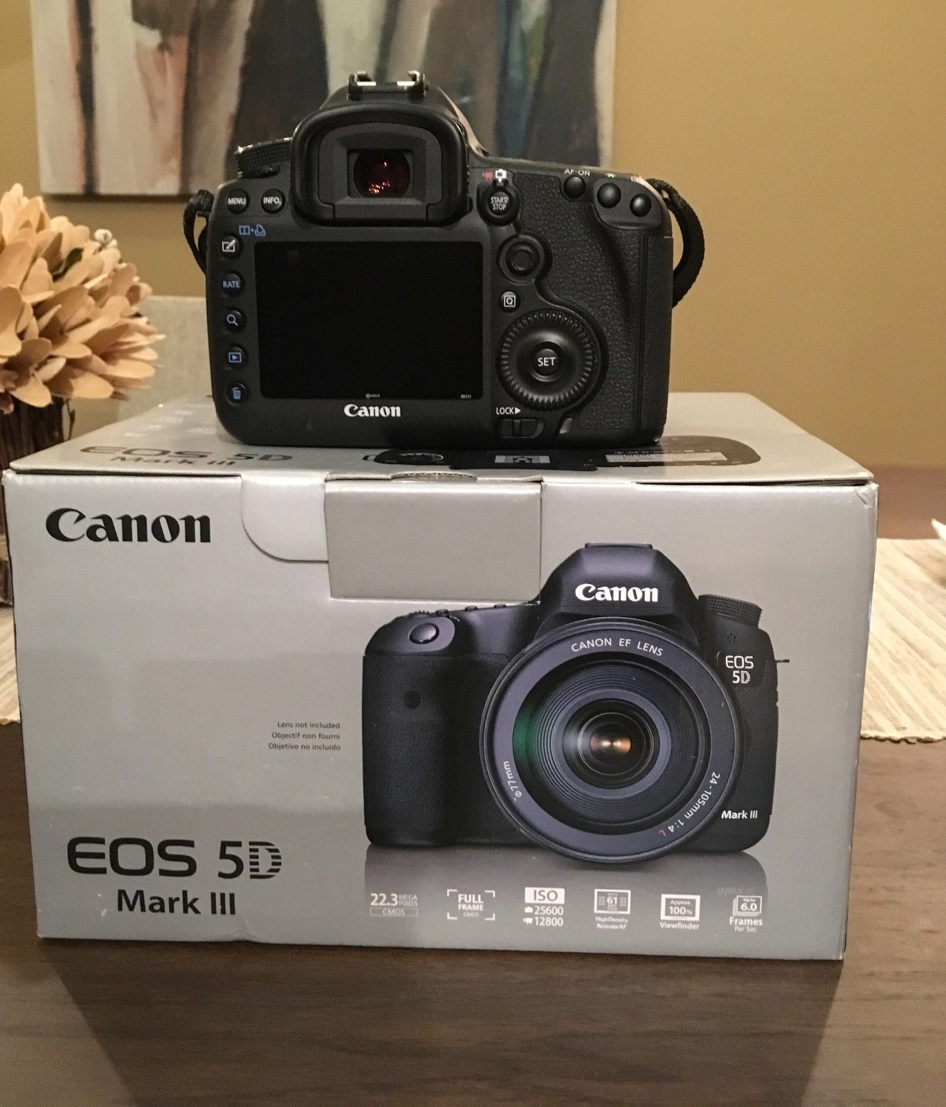 Appareil photo Canon EOS 5D Mark lll + Objectif