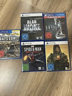 Playstation 5 avec 5 jeux
