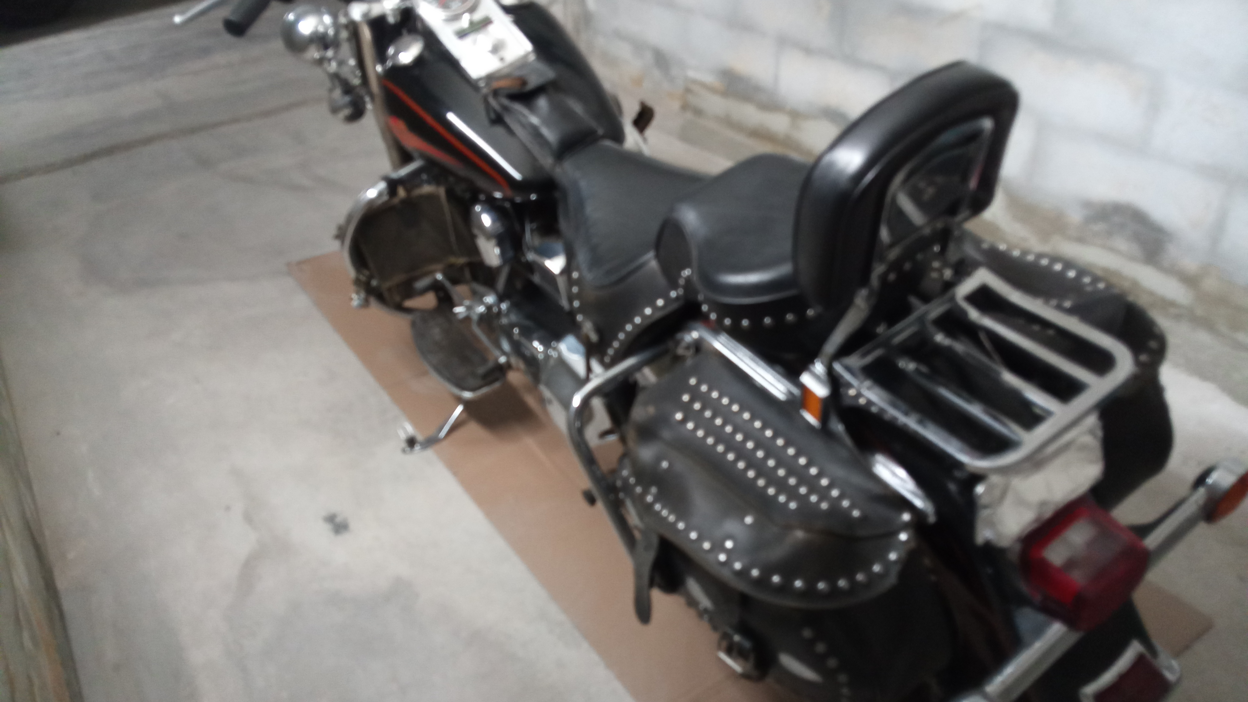 Harley Davidson softail heritage  1340 année 1992 à vendre - Miniature 4