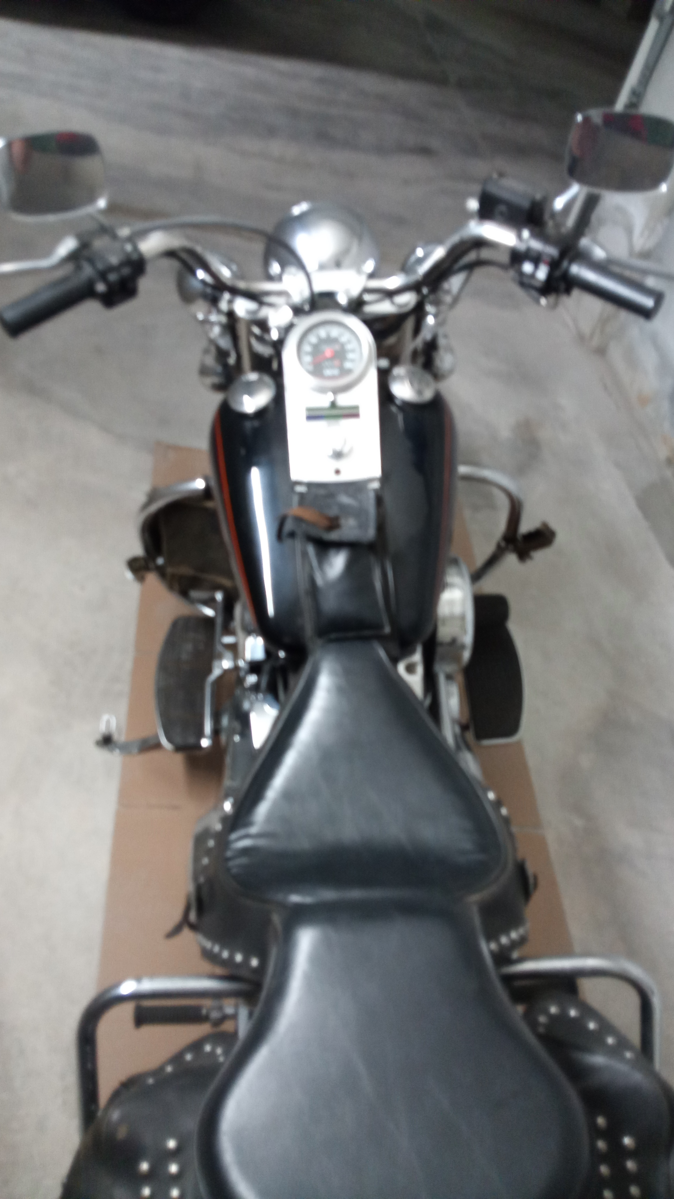 Harley Davidson softail heritage  1340 année 1992 à vendre - Miniature 8