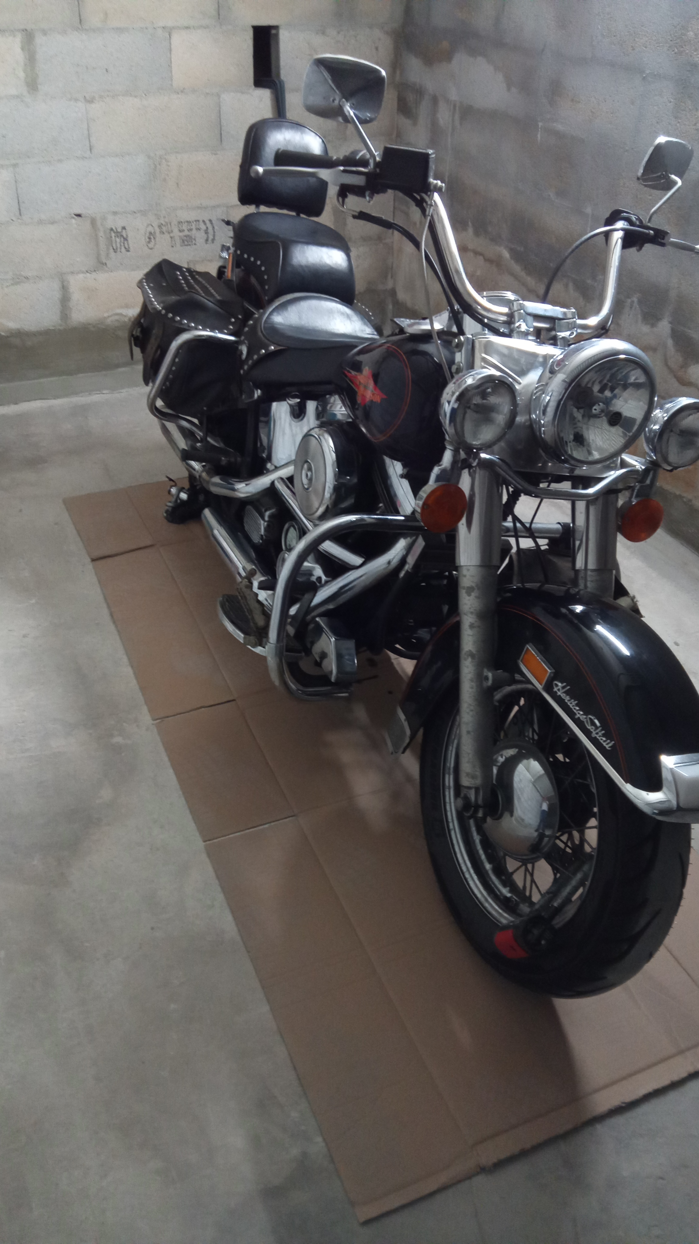 Harley Davidson softail heritage  1340 année 1992 à vendre - Miniature 6