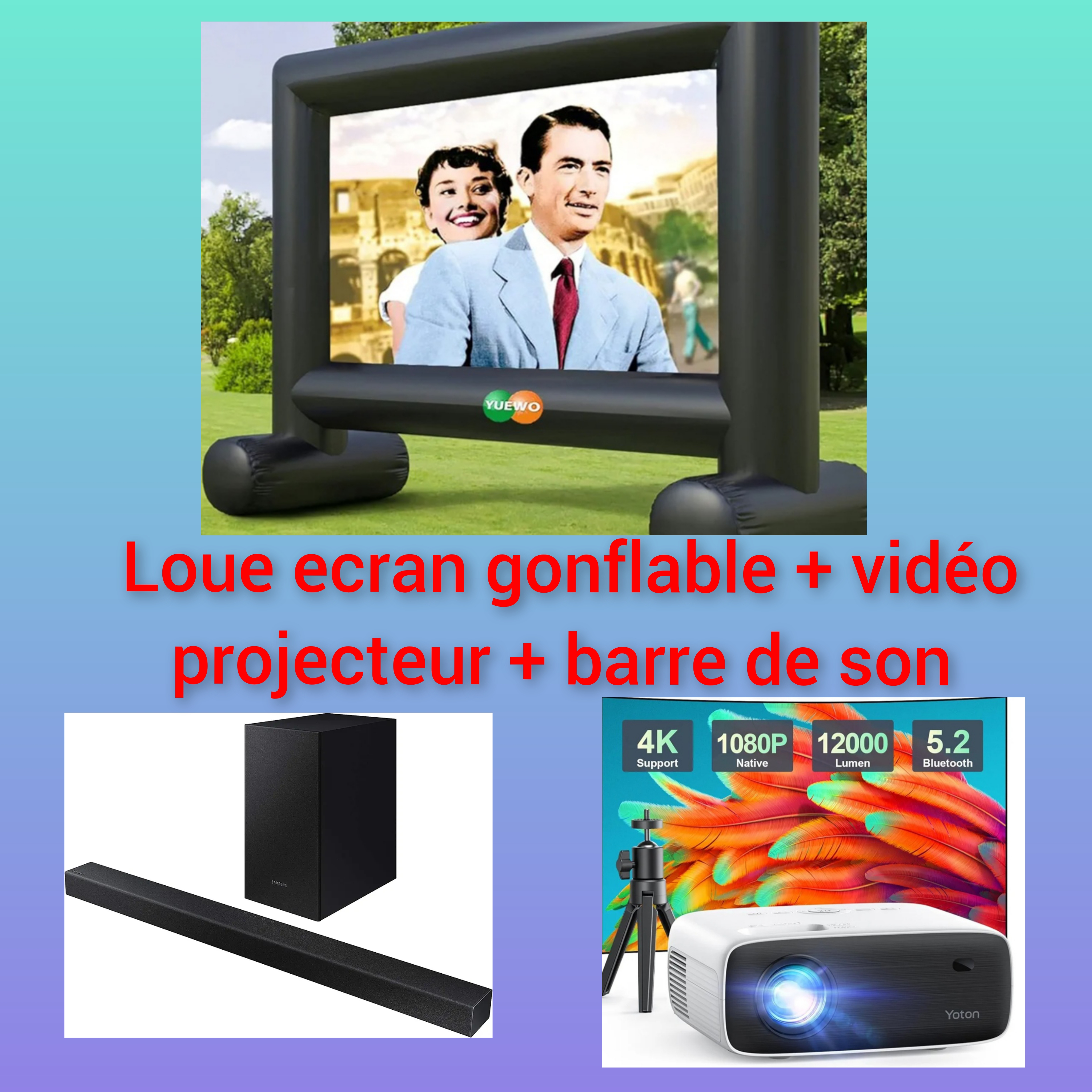 Location d'écran géant