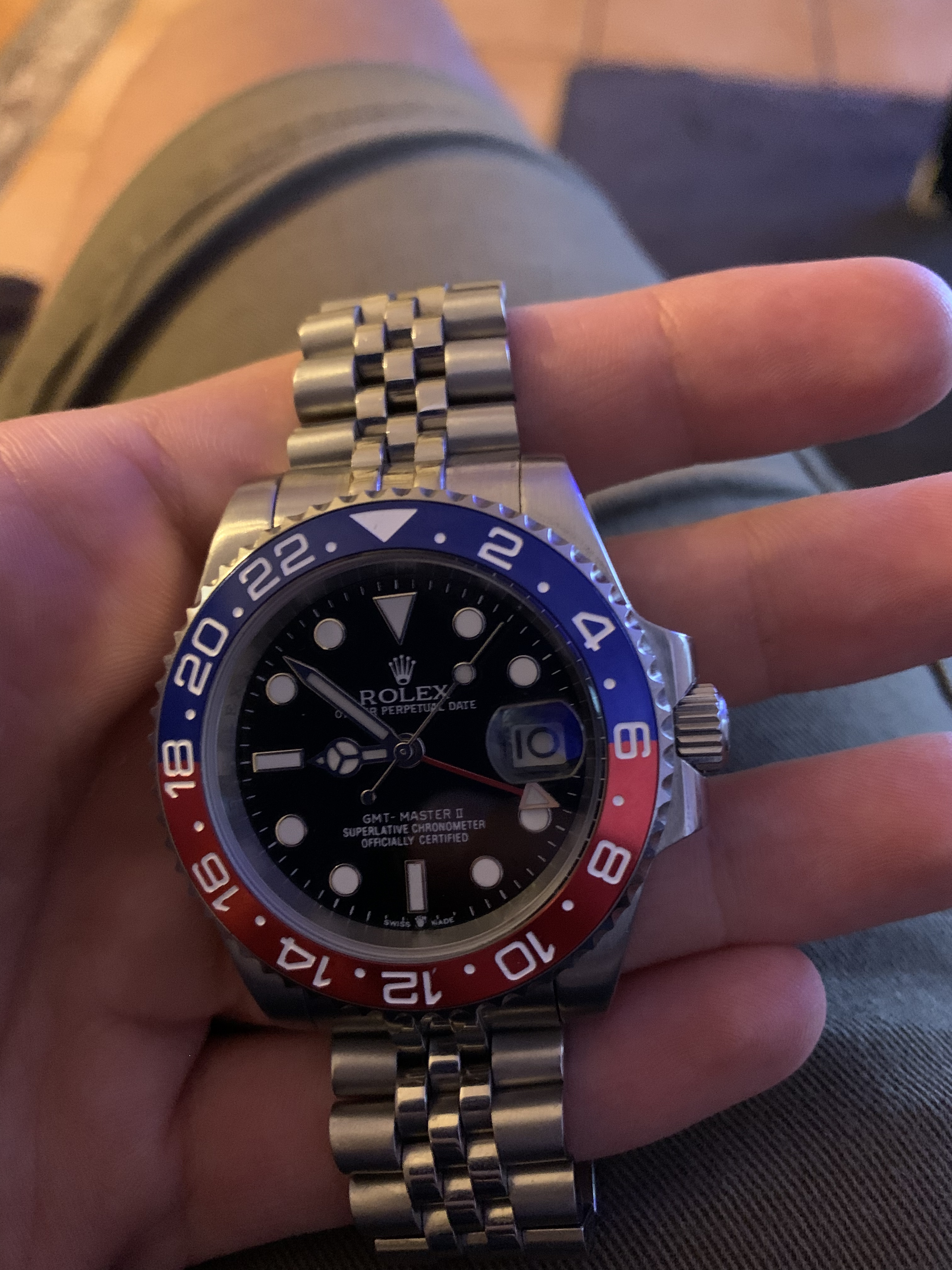 Rolex pepsi Gmt Master 2 - Miniature 2