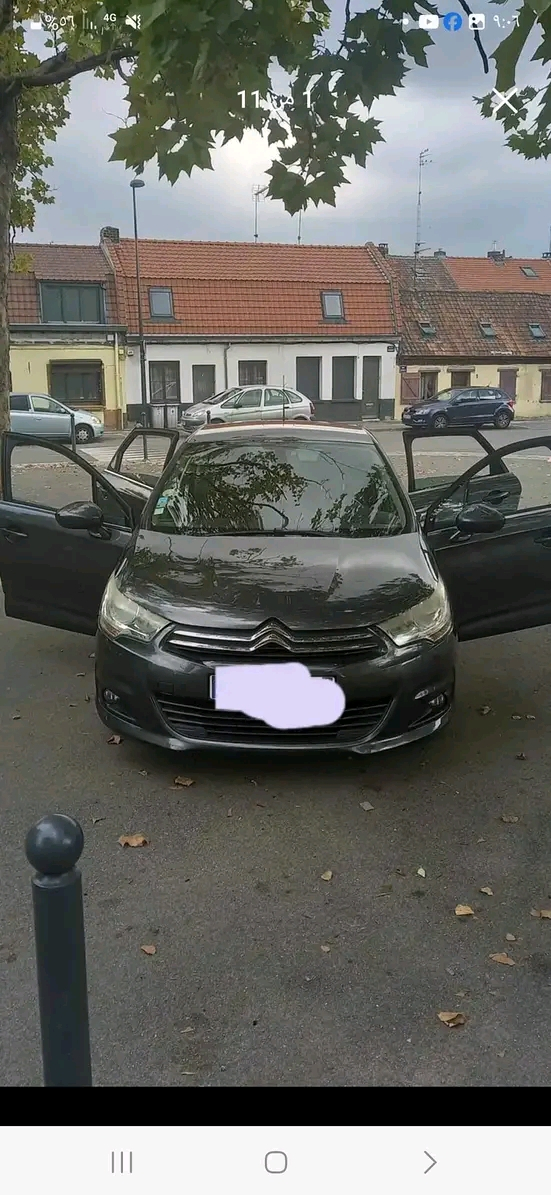 Citroën C4 1.6 diesel, 94 ch, 2012, la voiture roule tous les jours