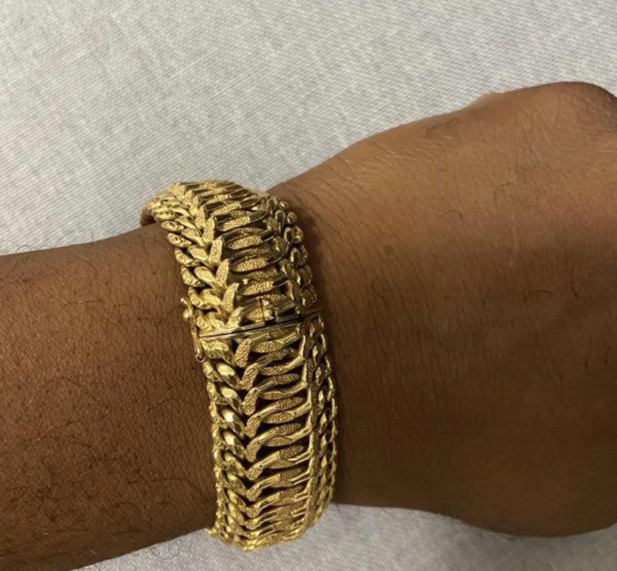 Bracelet en or jaune 18k