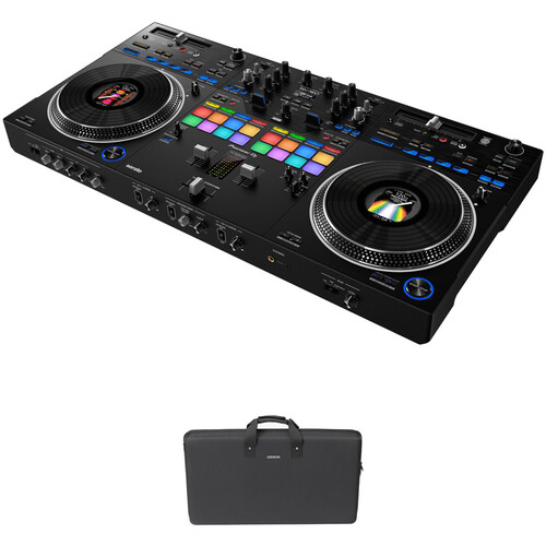 Pioneer DJ DDJ-REV7 2-Channel Serato DJ Pro Controller Kit with Carrying Bag