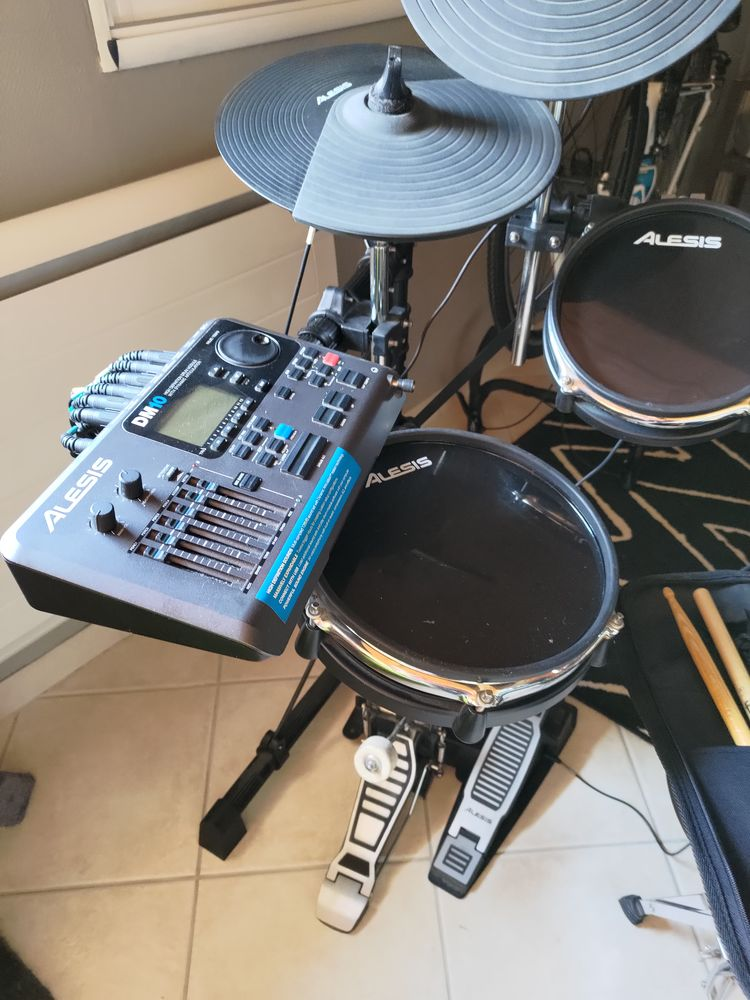 Electronique DM10 Alesis avec module