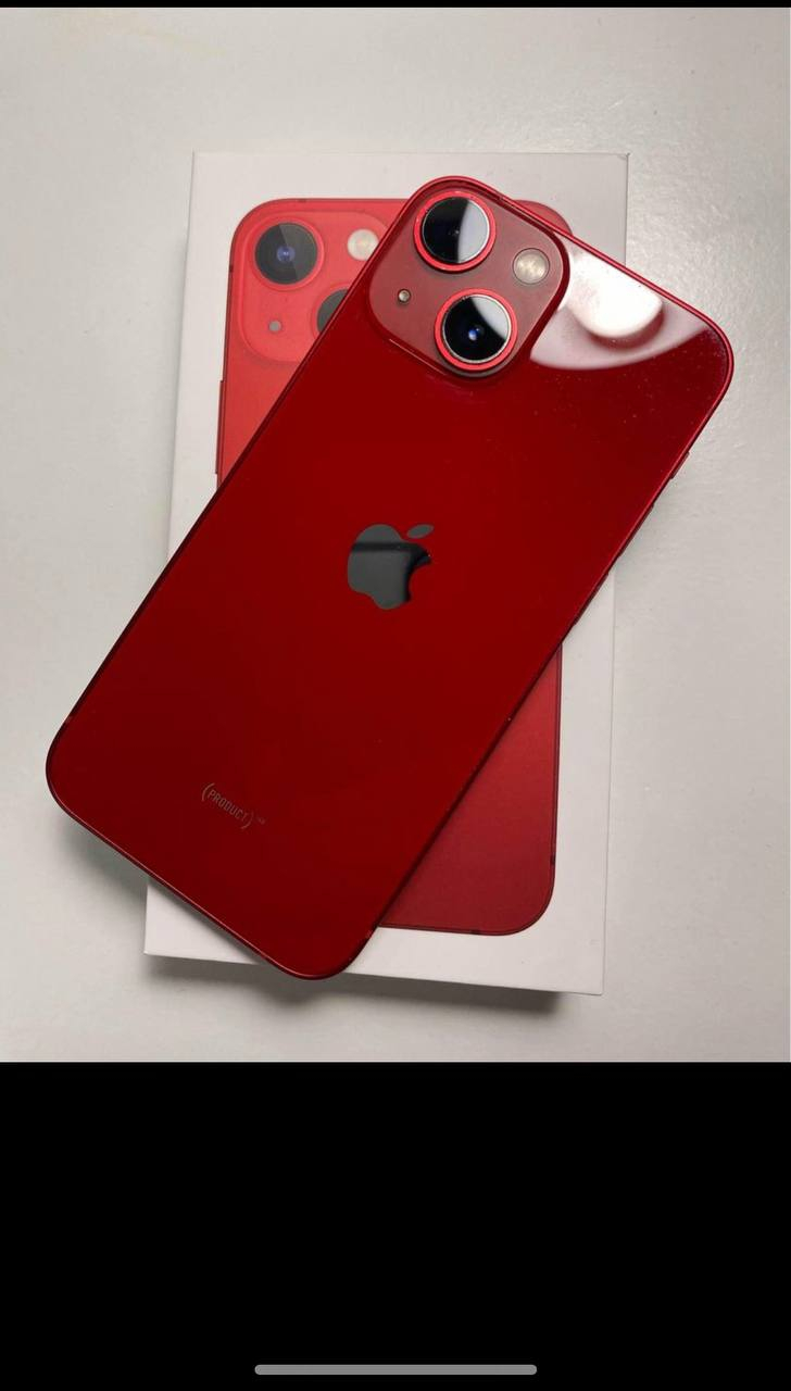 Appel iPhone 13 rouge