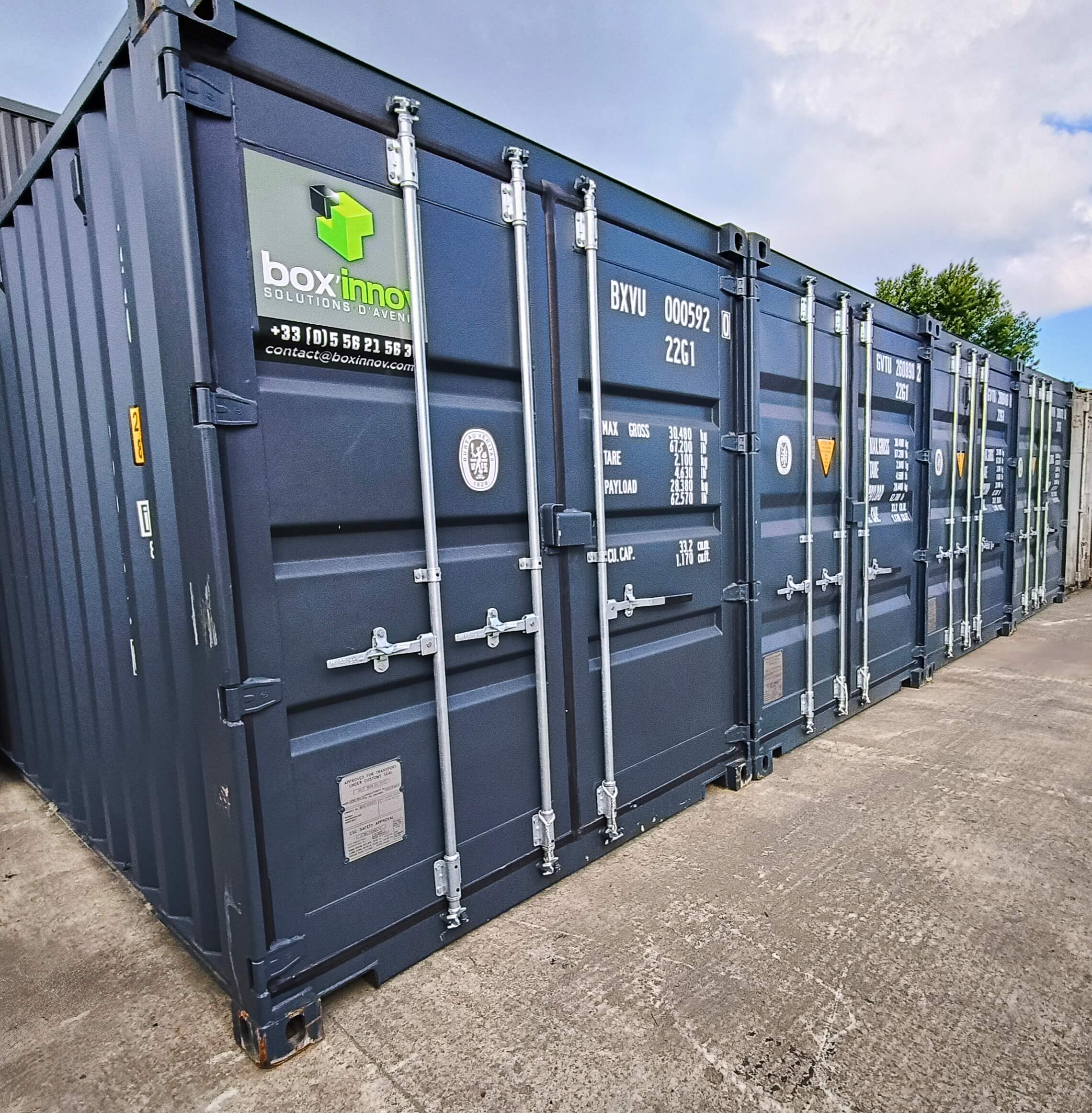 Box à louer 14m2/33m3